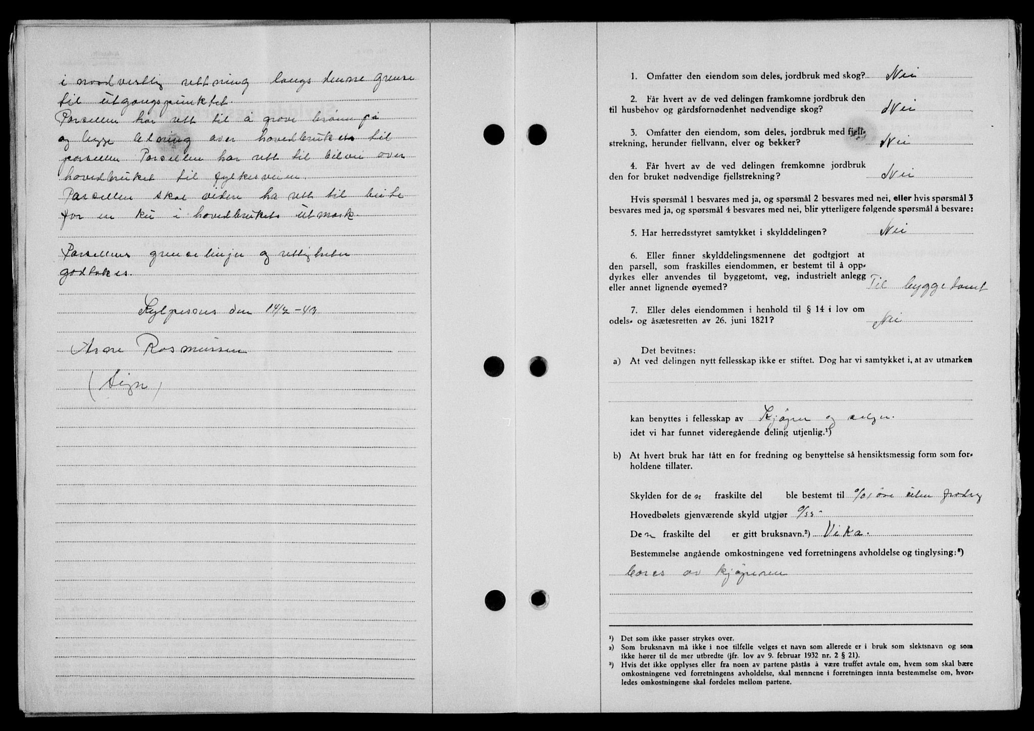 Lofoten sorenskriveri, SAT/A-0017/1/2/2C/L0021a: Pantebok nr. 21a, 1949-1949, Dagboknr: 1630/1949
