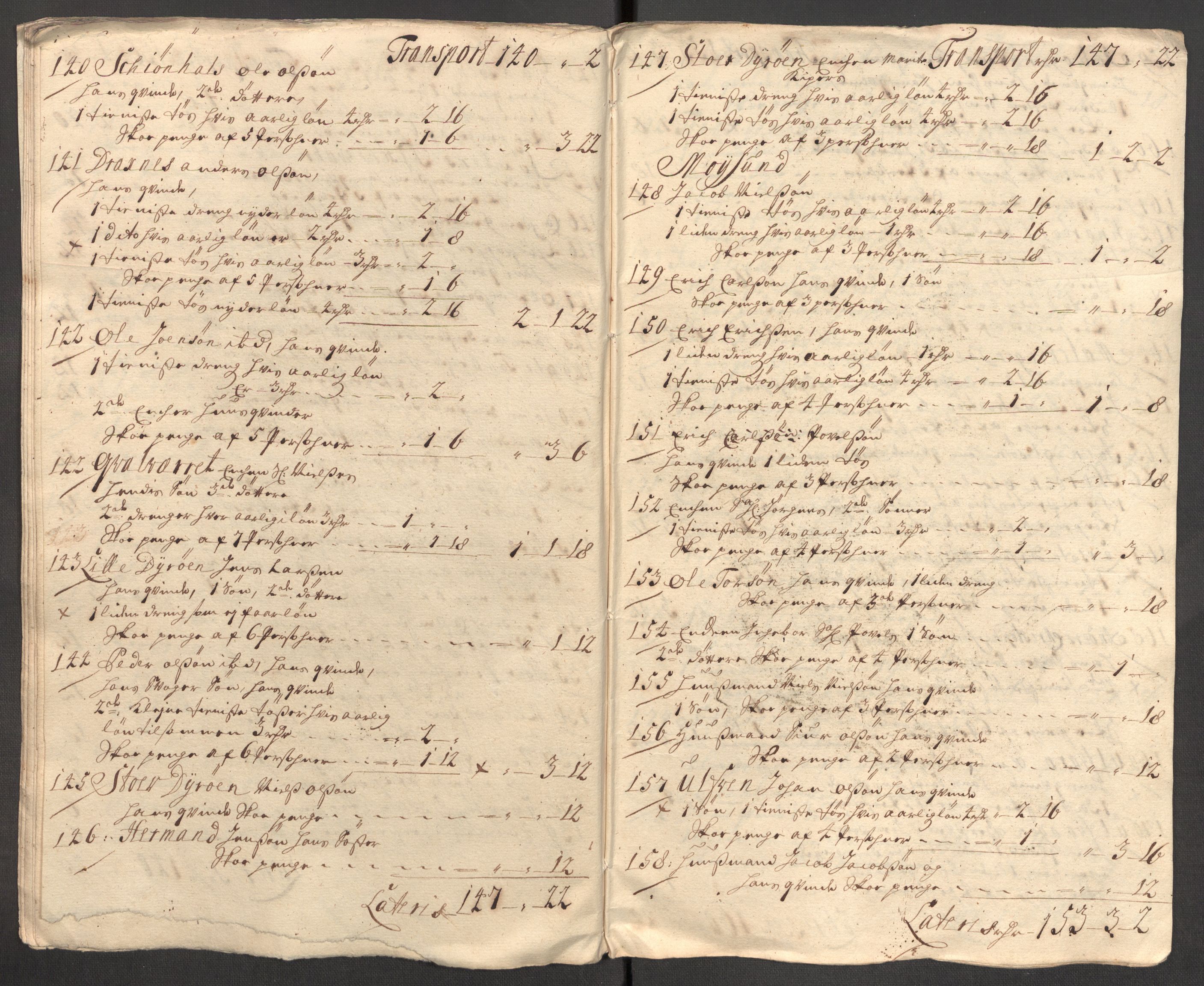 Rentekammeret inntil 1814, Reviderte regnskaper, Fogderegnskap, RA/EA-4092/R57/L3860: Fogderegnskap Fosen, 1711, s. 317