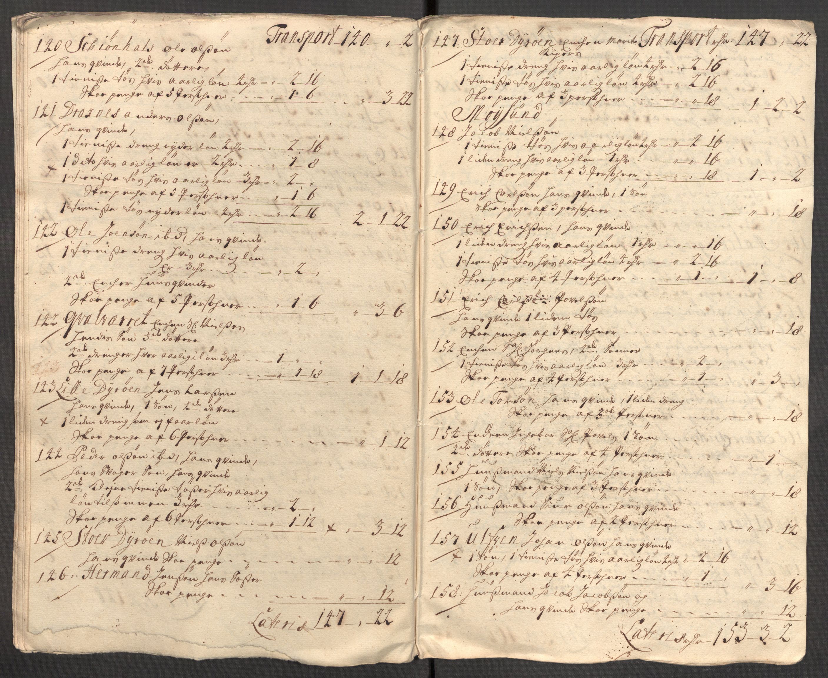 Rentekammeret inntil 1814, Reviderte regnskaper, Fogderegnskap, AV/RA-EA-4092/R57/L3860: Fogderegnskap Fosen, 1711, s. 317