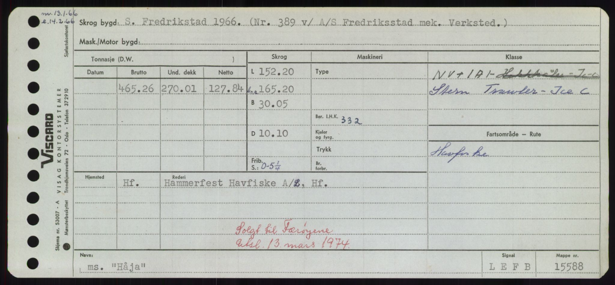 Sjøfartsdirektoratet med forløpere, Skipsmålingen, AV/RA-S-1627/H/Hd/L0017: Fartøy, Holi-Hå, s. 541