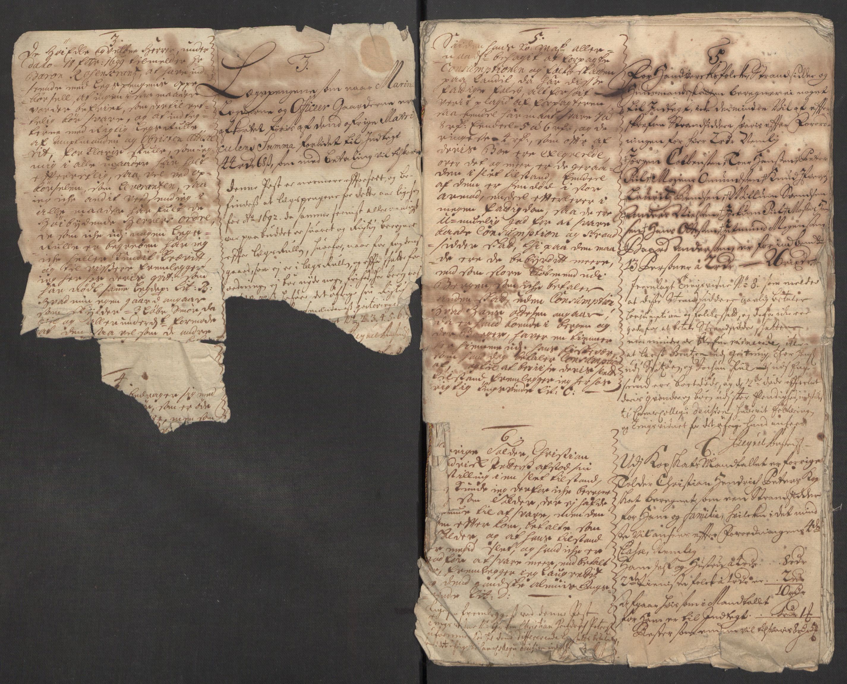 Rentekammeret inntil 1814, Reviderte regnskaper, Fogderegnskap, AV/RA-EA-4092/R48/L2978: Fogderegnskap Sunnhordland og Hardanger, 1699, s. 439