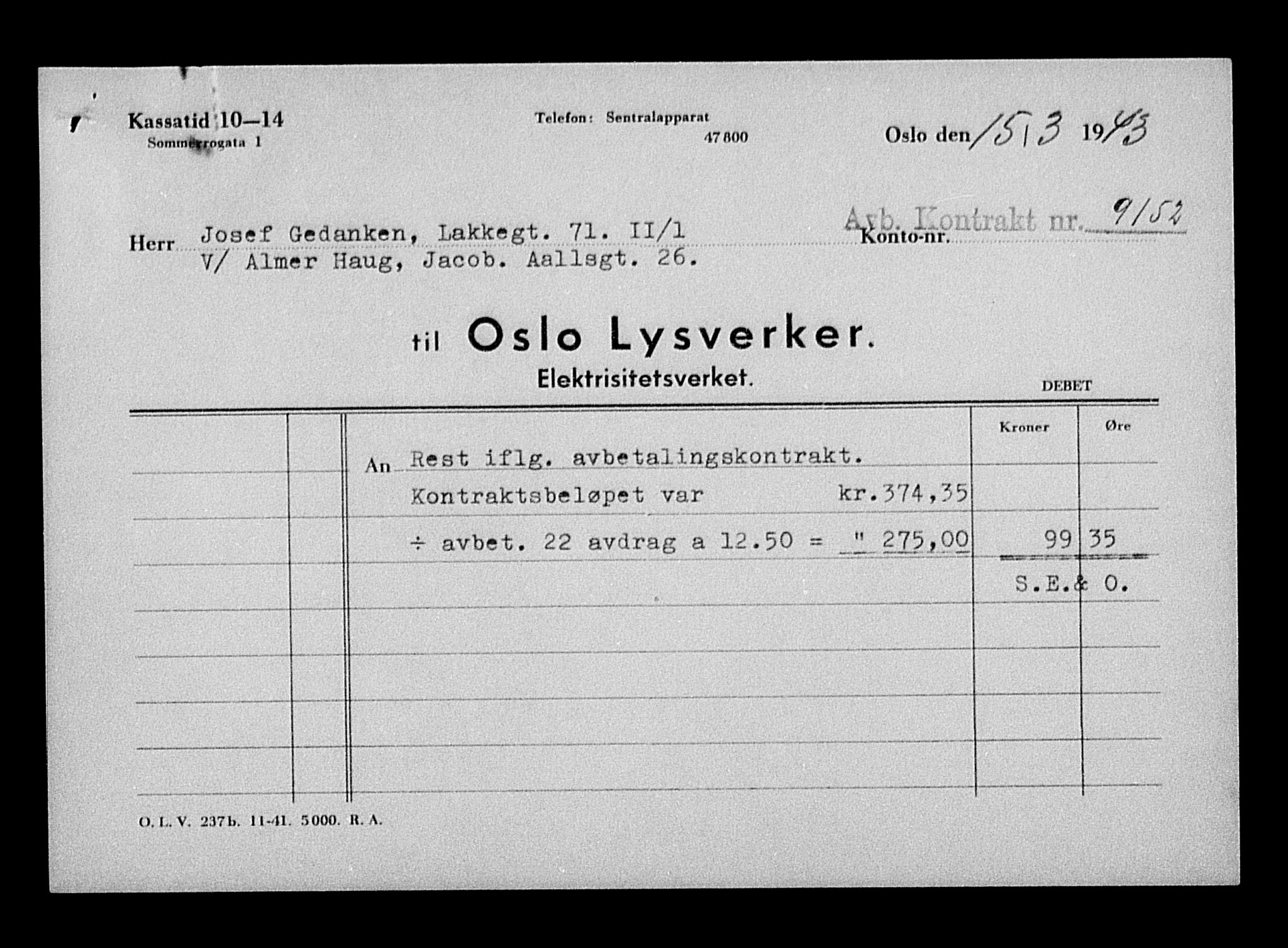 Justisdepartementet, Tilbakeføringskontoret for inndratte formuer, RA/S-1564/H/Hc/Hcc/L0937: --, 1945-1947, s. 237