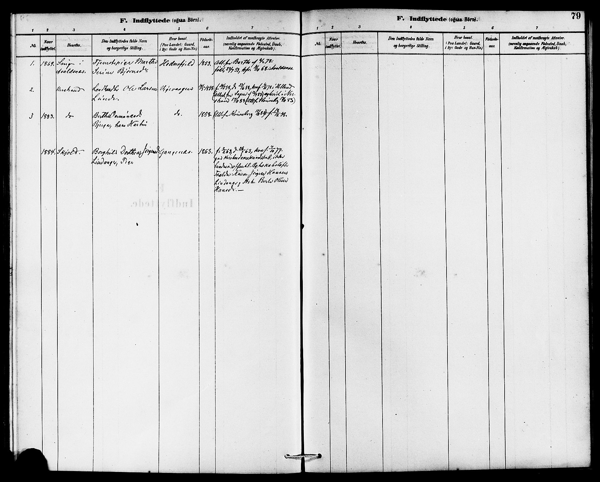 Rennesøy sokneprestkontor, SAST/A -101827/H/Ha/Haa/L0007: Ministerialbok nr. A 7, 1878-1884, s. 79