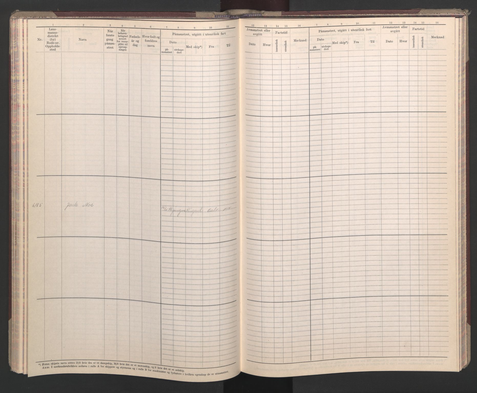 Drammen innrulleringsdistrikt, SAKO/A-781/F/Fc/L0011: Hovedrulle, 1930-1948, s. 69