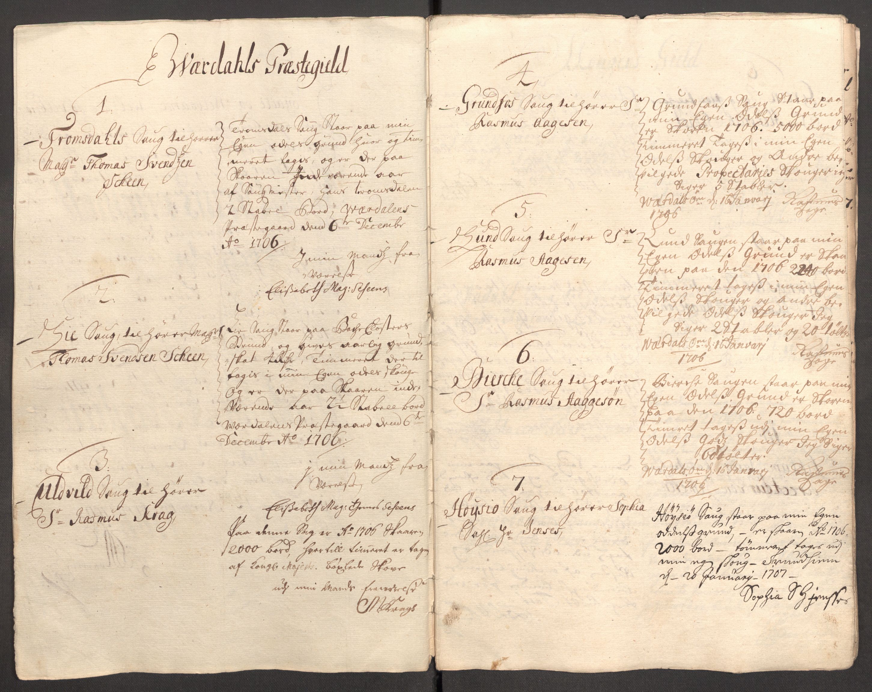 Rentekammeret inntil 1814, Reviderte regnskaper, Fogderegnskap, AV/RA-EA-4092/R62/L4196: Fogderegnskap Stjørdal og Verdal, 1705-1706, s. 426