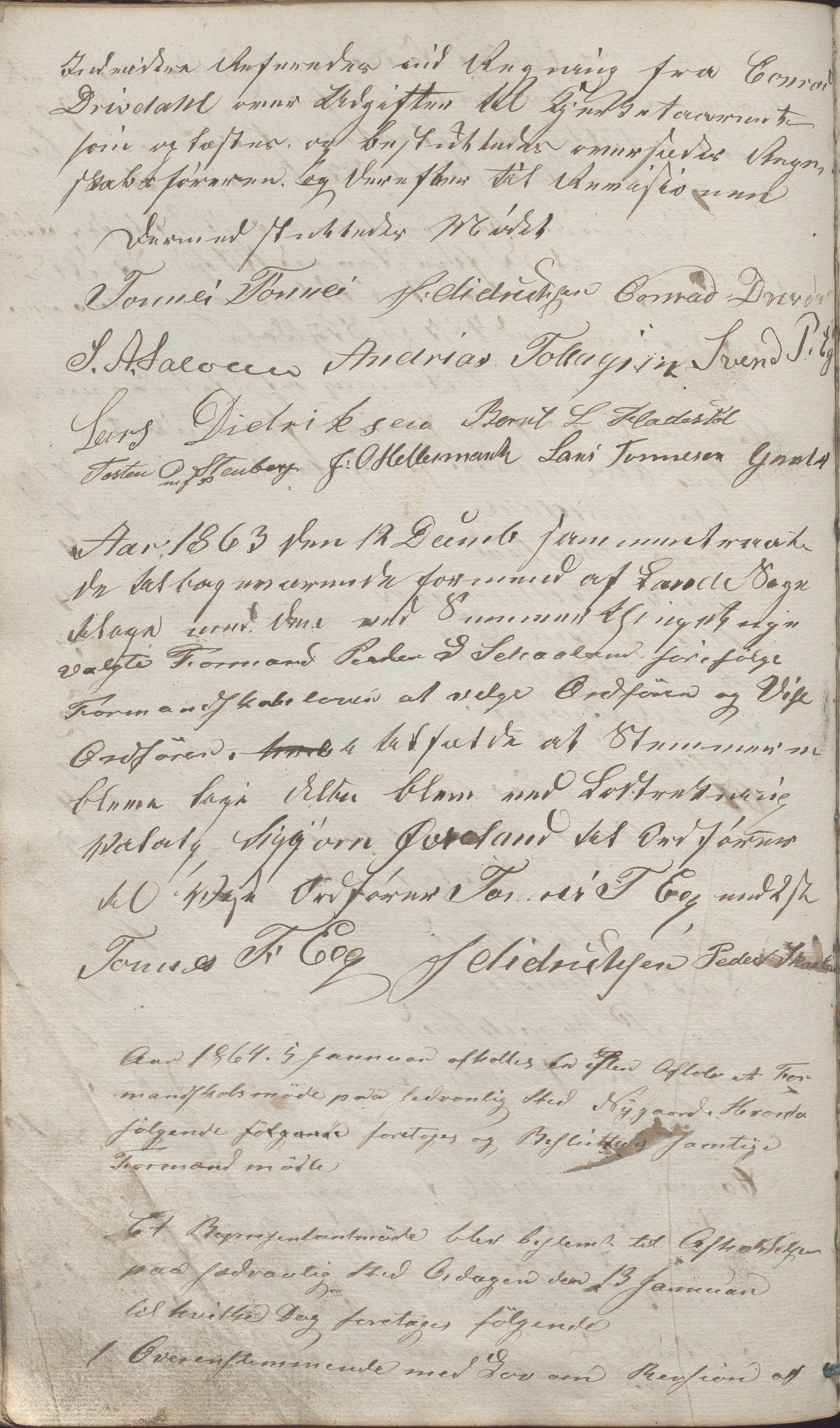 Lund kommune - Formannskapet/Formannskapskontoret, IKAR/K-101761/A/Aa/Aaa/L0001: Forhandlingsprotokoll, 1837-1865, s. 220b