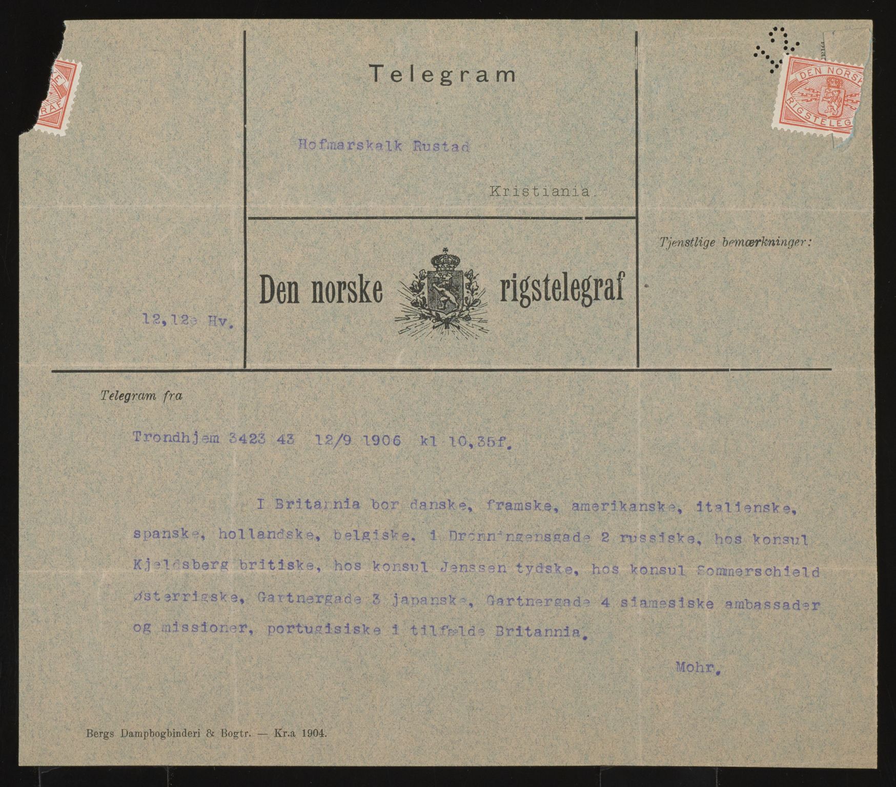 Utenriksdepartementet, RA/S-2259, 1894-1906, s. 278