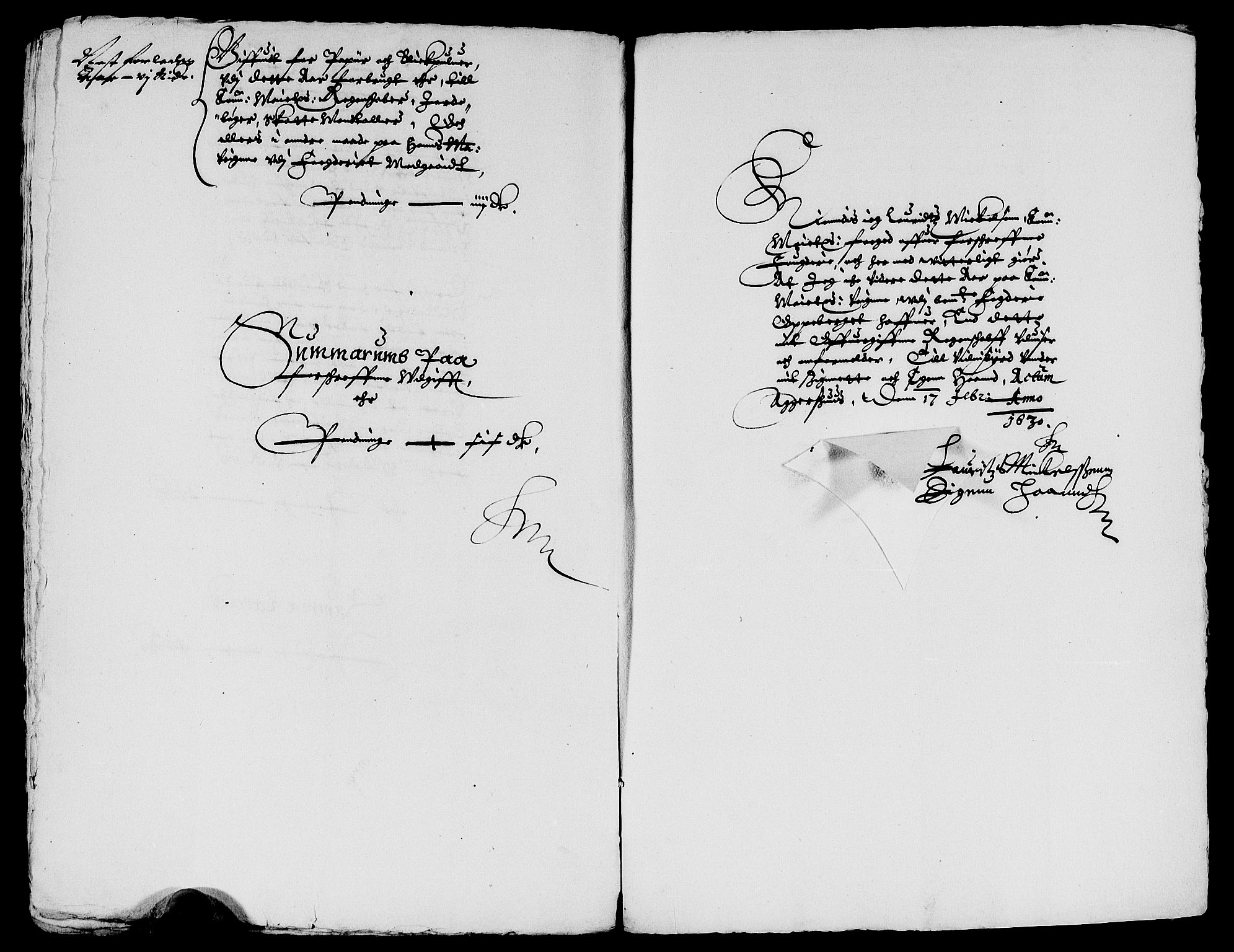 Rentekammeret inntil 1814, Reviderte regnskaper, Lensregnskaper, AV/RA-EA-5023/R/Rb/Rba/L0095: Akershus len, 1629-1630