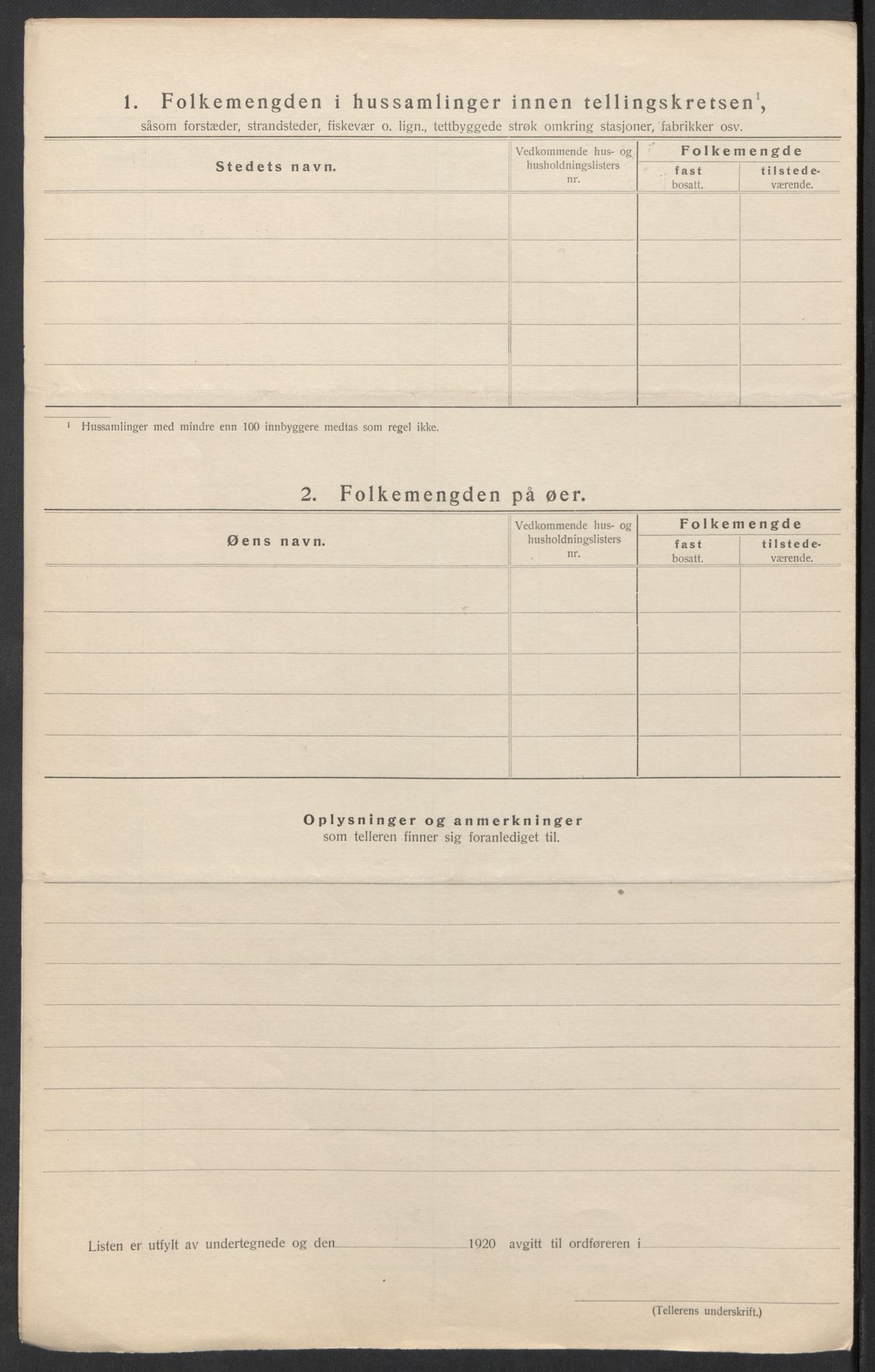 SAK, Folketelling 1920 for 1018 Søgne herred, 1920, s. 52