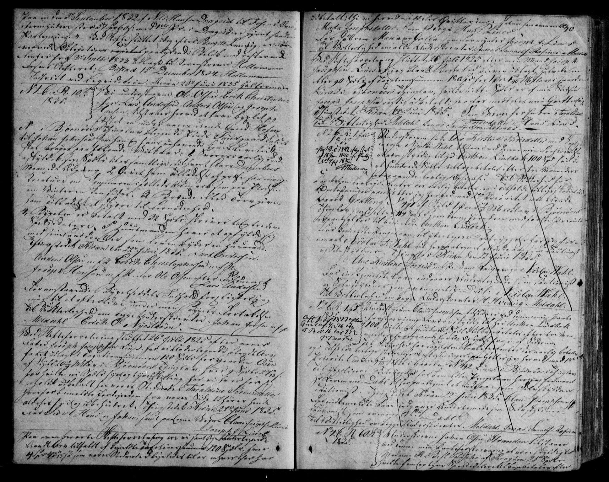 Fosen sorenskriveri, SAT/A-1107/1/2/2C/L0009: Pantebok nr. 6, 1834-1842, s. 30