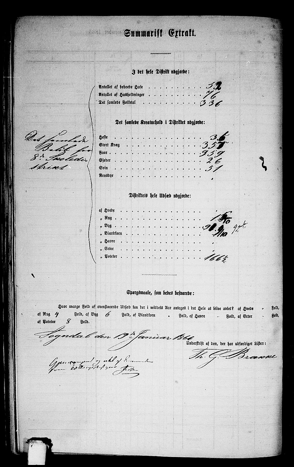 RA, Folketelling 1865 for 1420P Sogndal prestegjeld, 1865, s. 147