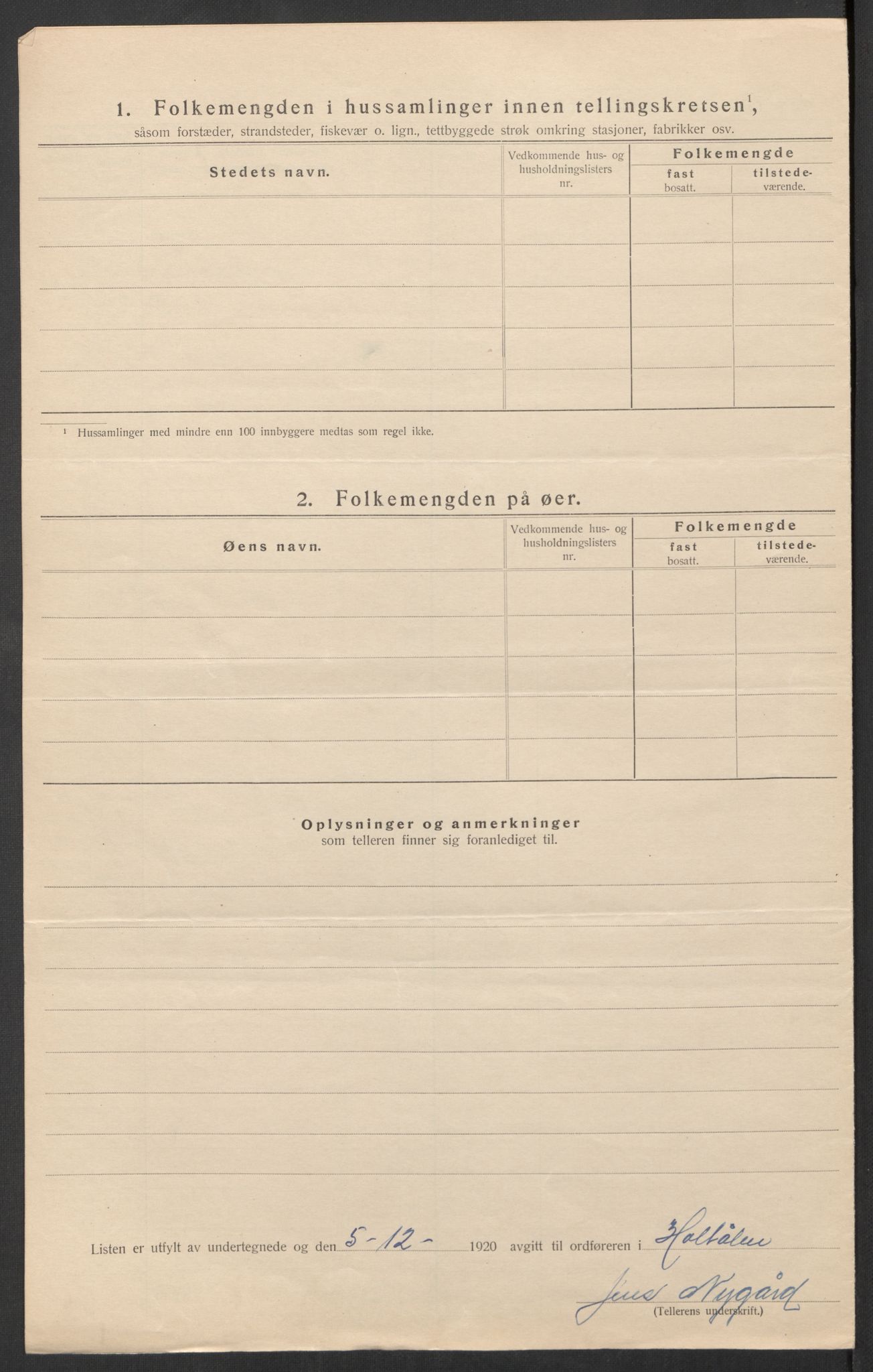 SAT, Folketelling 1920 for 1645 Haltdalen herred, 1920, s. 17