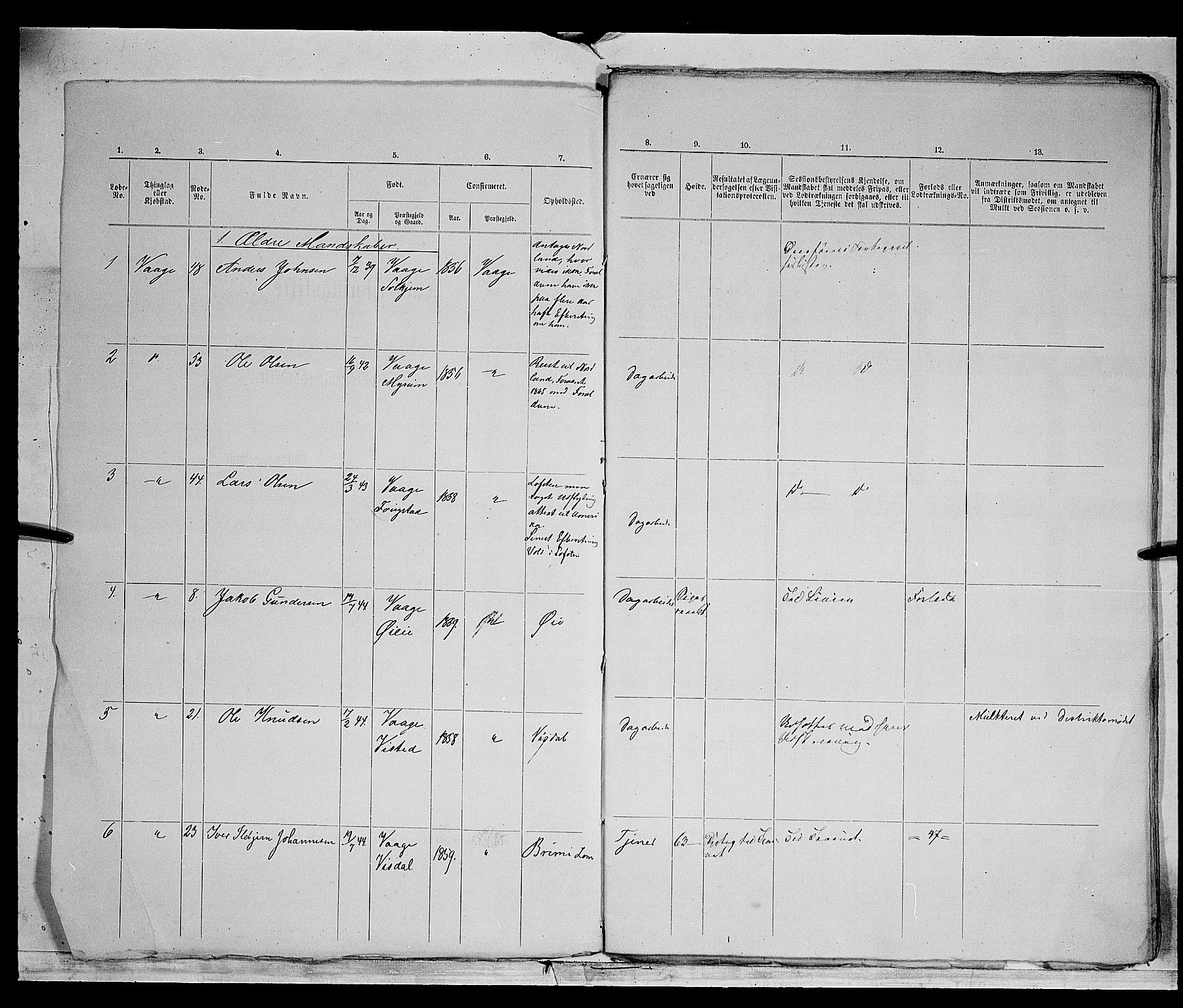 Fylkesmannen i Oppland, AV/SAH-FYO-002/1/K/Kg/L1174: Fron, Nordre og Søndre Fron, Vågå, 1860-1879, s. 427