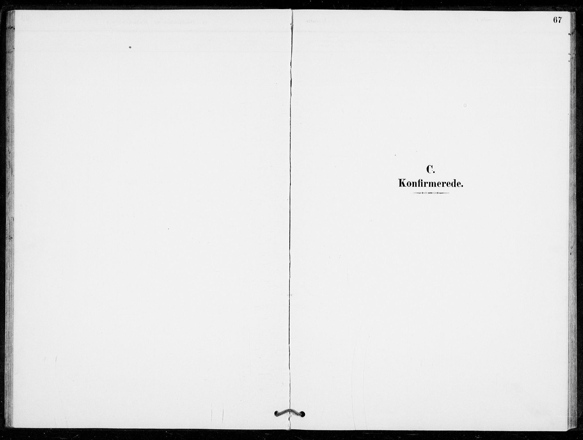 Nore kirkebøker, SAKO/A-238/G/Gc/L0003: Klokkerbok nr. III 3, 1881-1941, s. 67