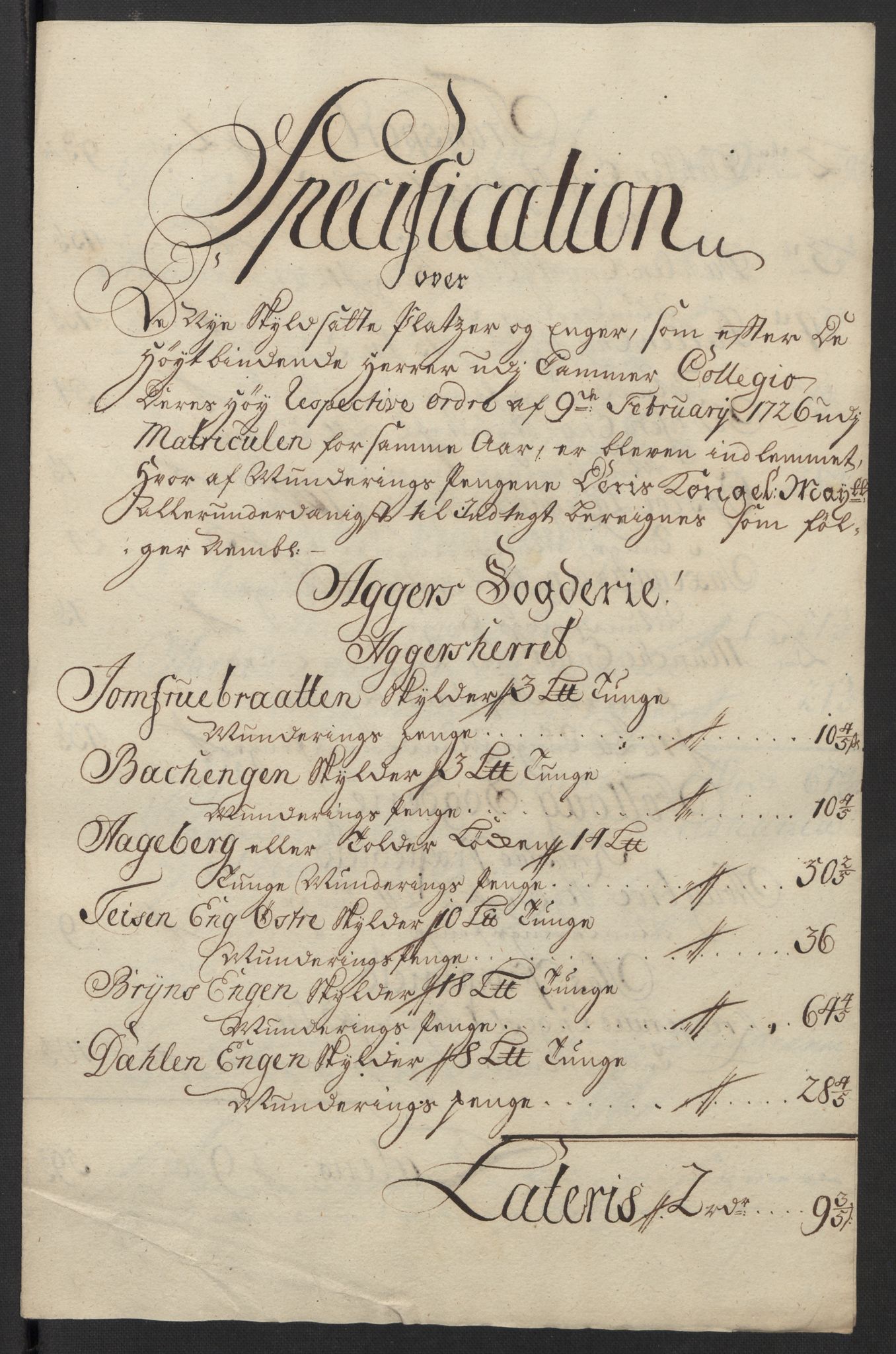Rentekammeret inntil 1814, Reviderte regnskaper, Fogderegnskap, AV/RA-EA-4092/R10/L0473: Fogderegnskap Aker og Follo, 1734, s. 66