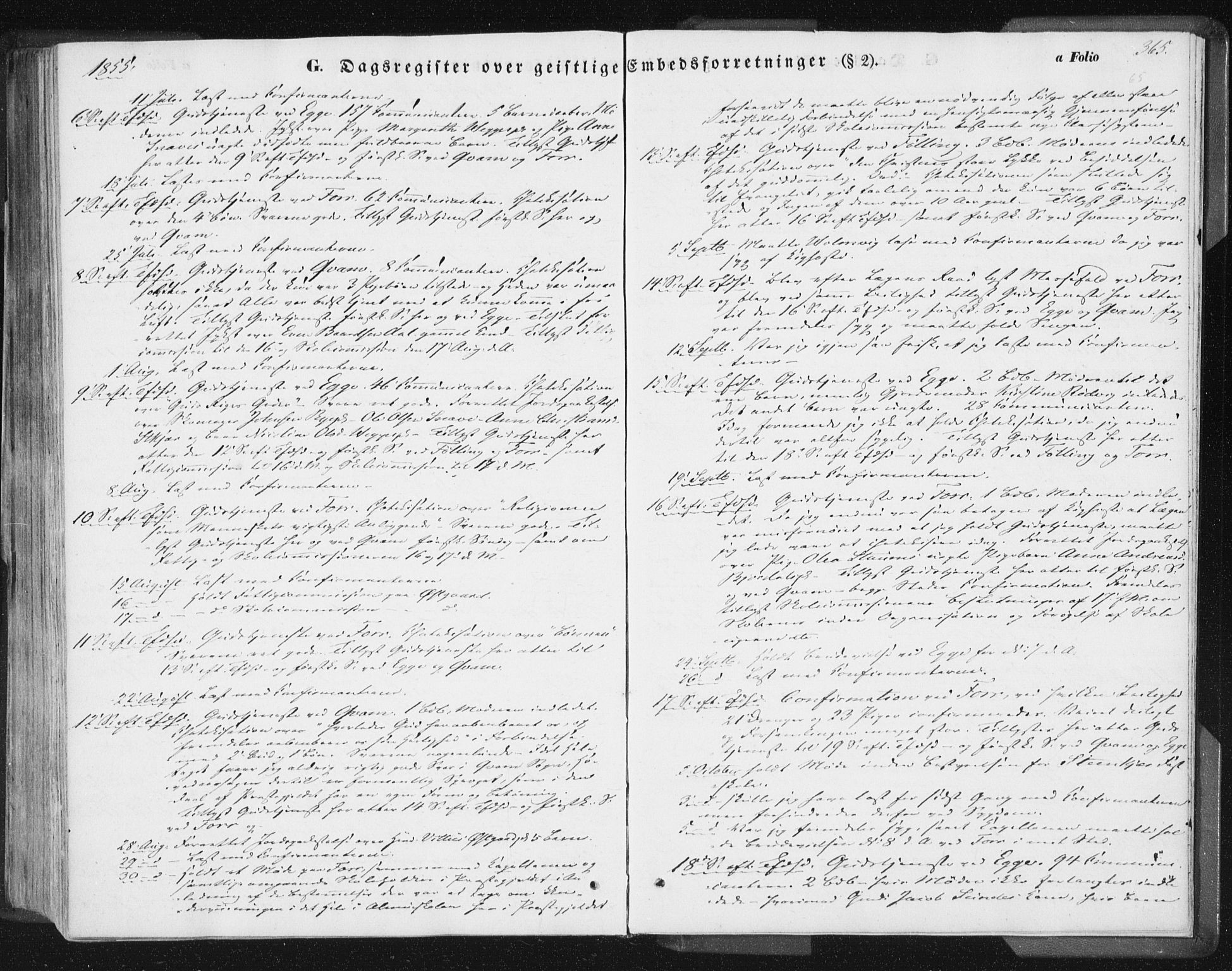 Ministerialprotokoller, klokkerbøker og fødselsregistre - Nord-Trøndelag, SAT/A-1458/746/L0446: Ministerialbok nr. 746A05, 1846-1859, s. 365