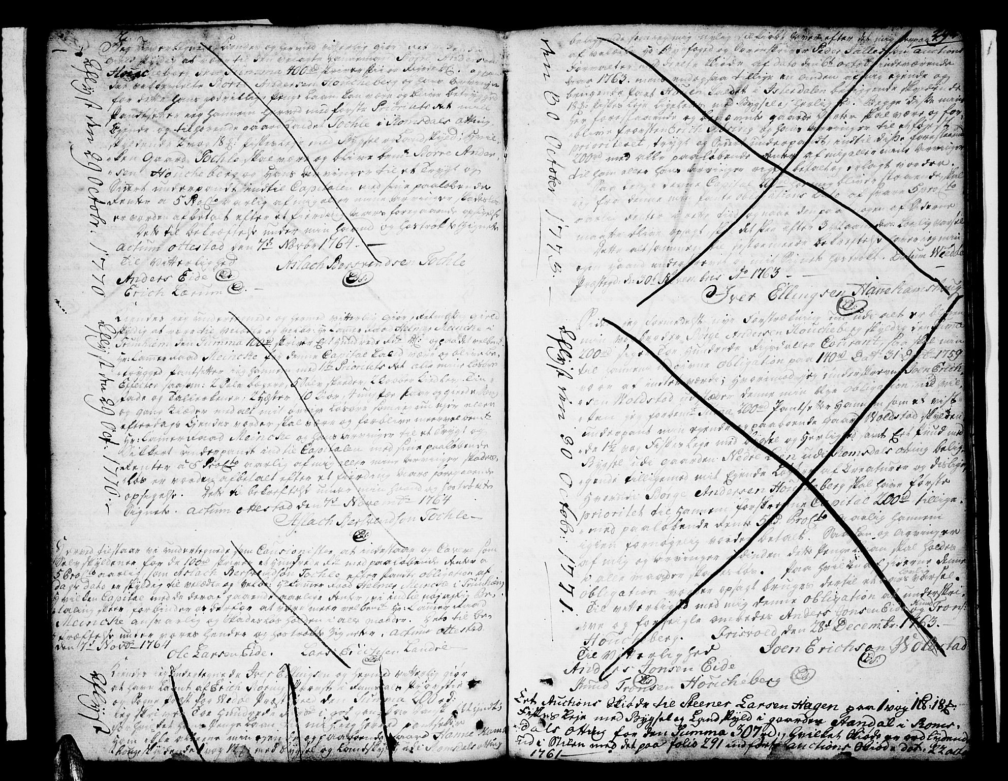 Romsdal sorenskriveri, SAT/A-4149/1/2/2C/L0003: Pantebok nr. 3, 1747-1767, s. 292