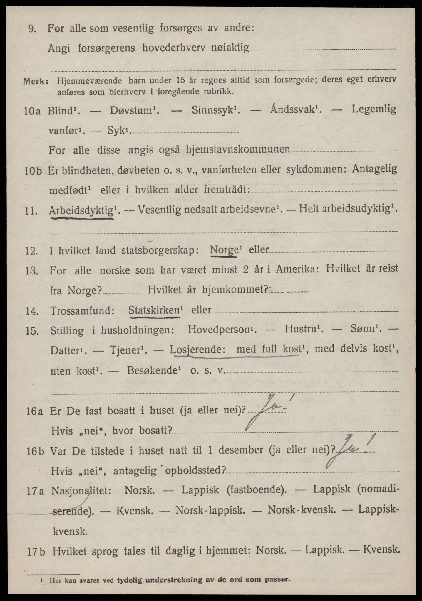 SAT, Folketelling 1920 for 1612 Hemne herred, 1920, s. 4687