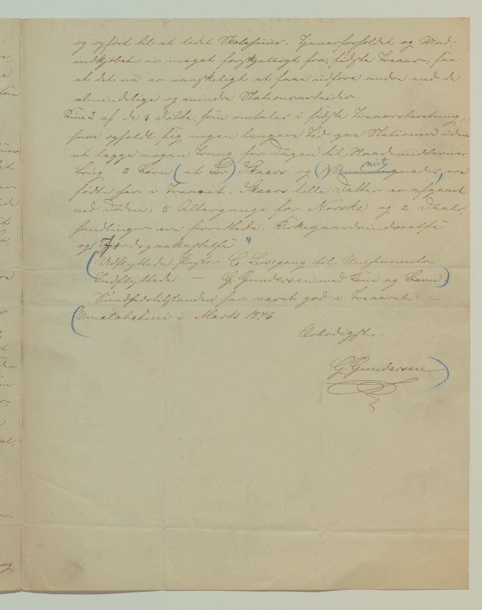 Det Norske Misjonsselskap - hovedadministrasjonen, VID/MA-A-1045/D/Da/Daa/L0035/0002: Konferansereferat og årsberetninger / Konferansereferat fra Sør-Afrika., 1876