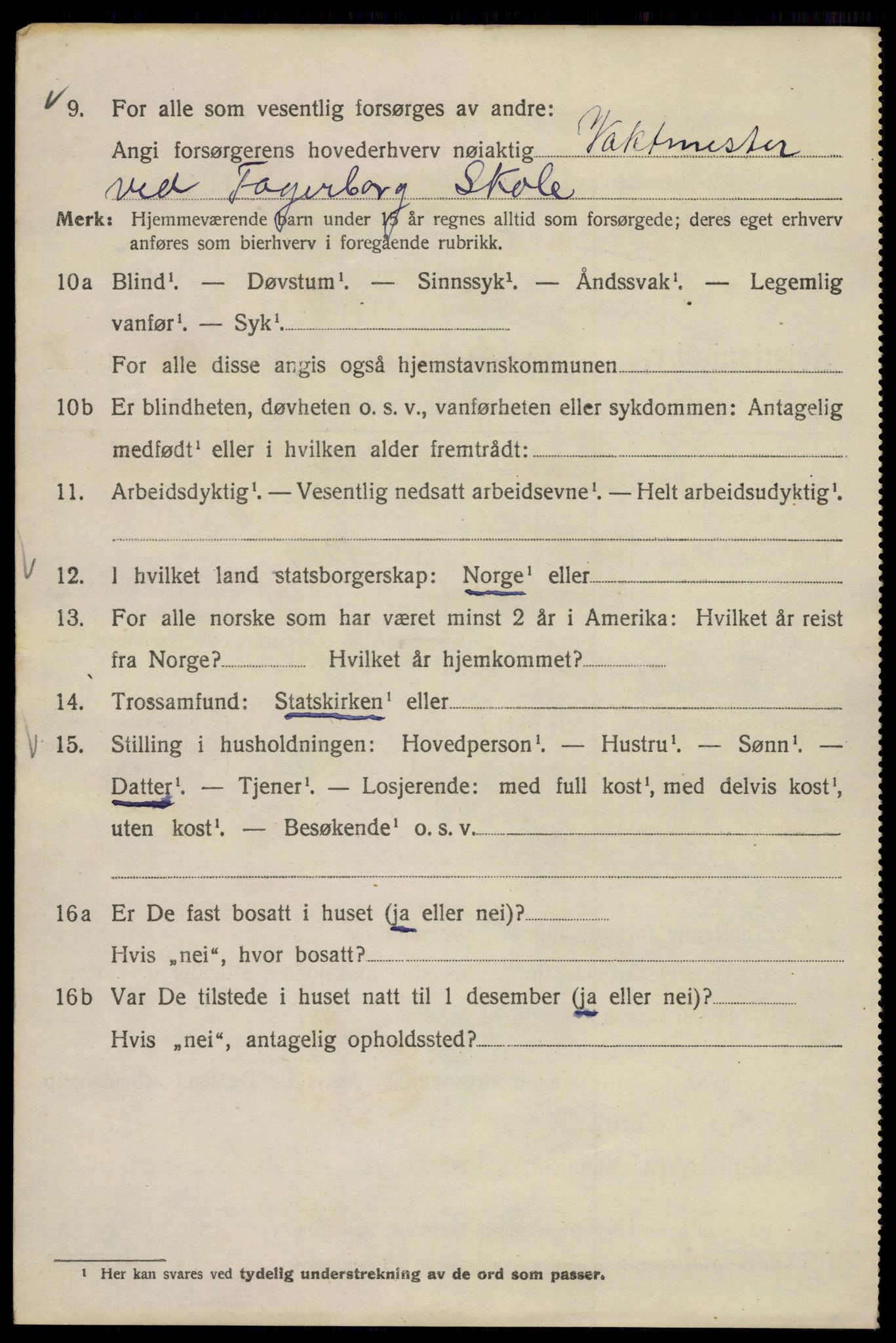 SAO, Folketelling 1920 for 0301 Kristiania kjøpstad, 1920, s. 453190