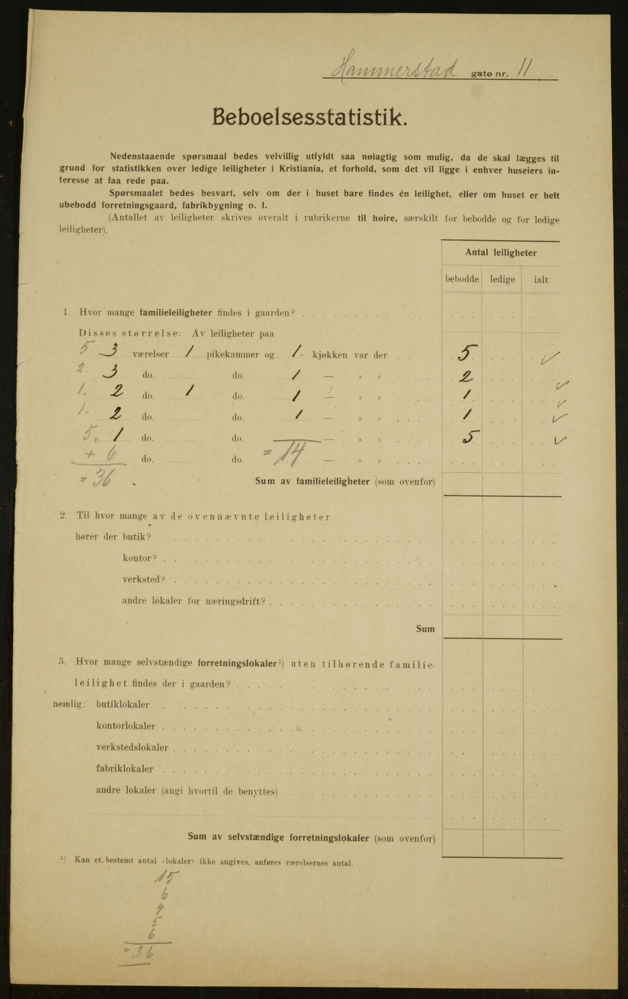 OBA, Kommunal folketelling 1.2.1910 for Kristiania, 1910, s. 32572