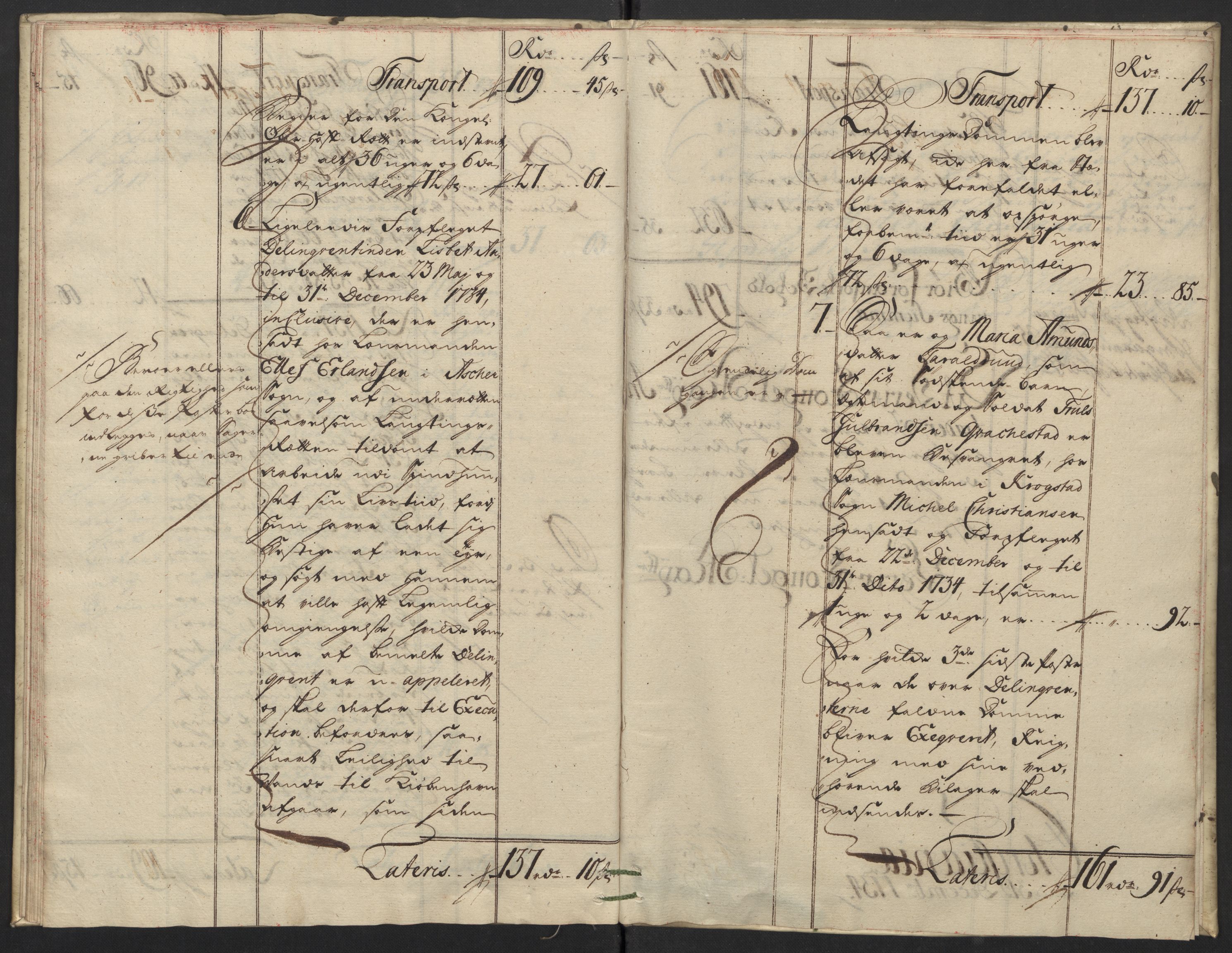 Rentekammeret inntil 1814, Reviderte regnskaper, Fogderegnskap, AV/RA-EA-4092/R10/L0473: Fogderegnskap Aker og Follo, 1734, s. 28