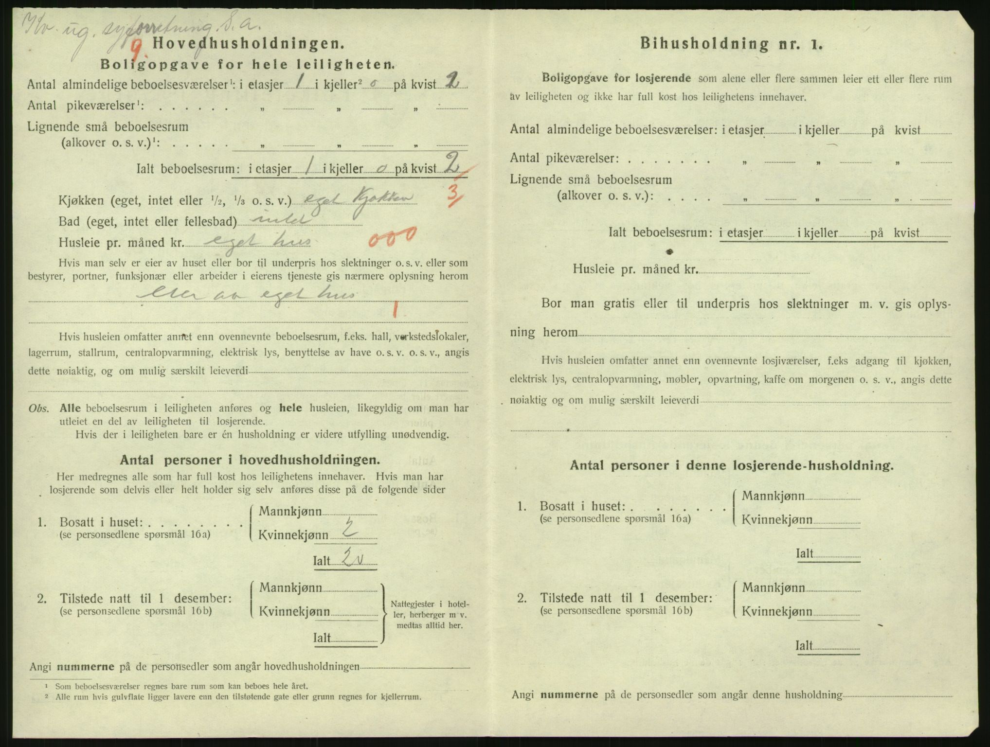 SAK, Folketelling 1920 for 0901 Risør kjøpstad, 1920, s. 1712