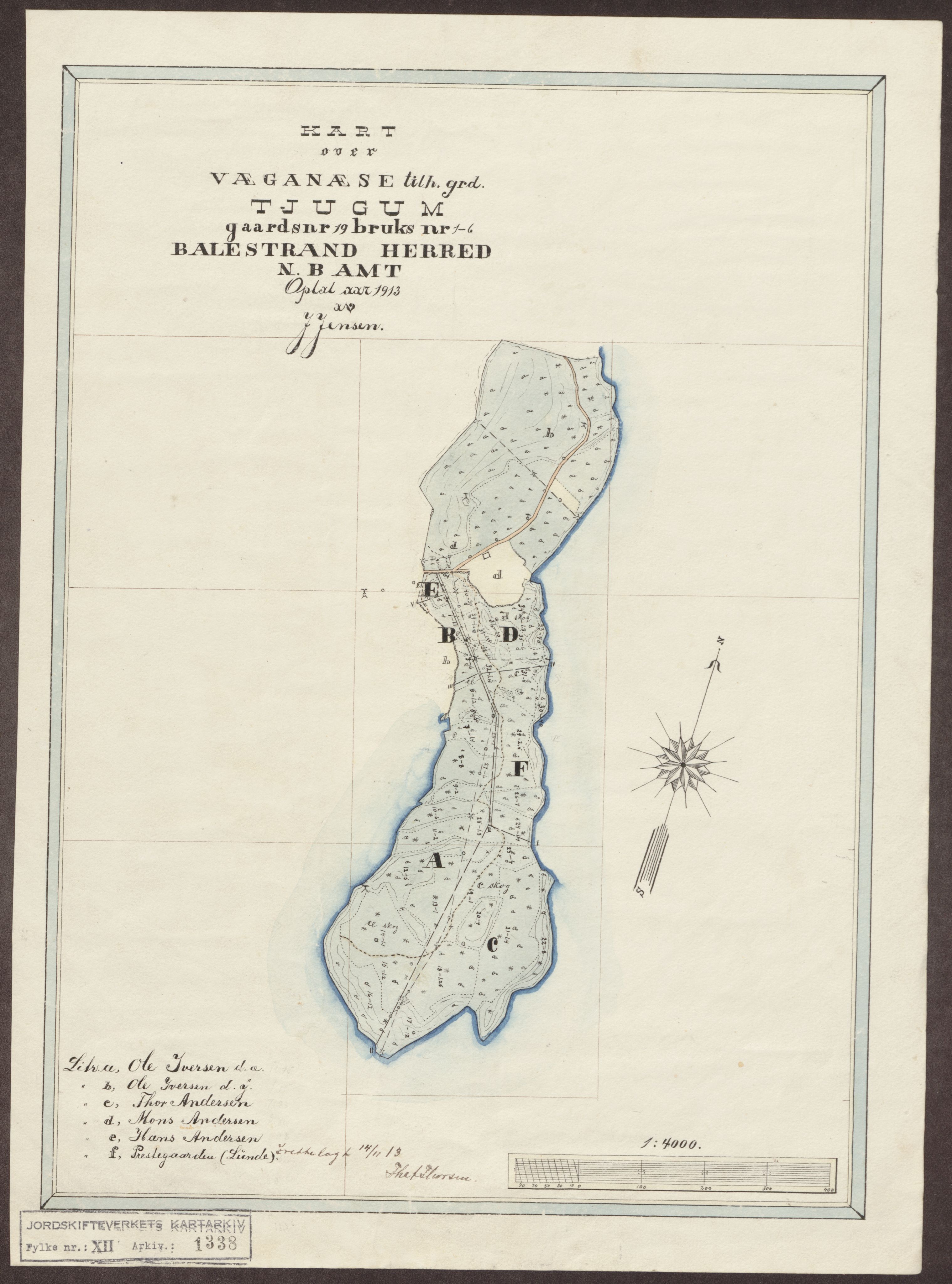 Jordskifteverkets kartarkiv, AV/RA-S-3929/T, 1859-1988, s. 1501