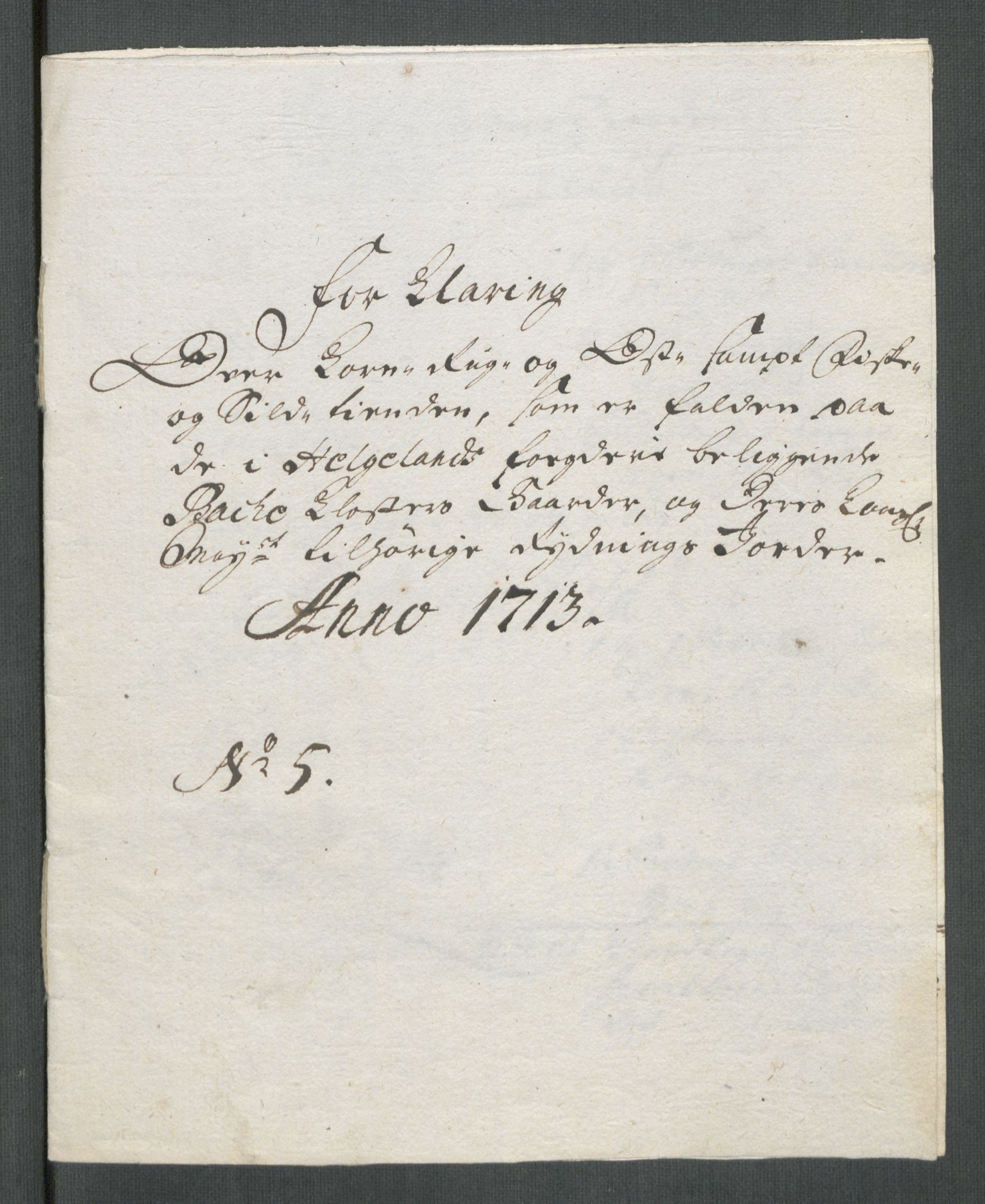 Rentekammeret inntil 1814, Reviderte regnskaper, Fogderegnskap, RA/EA-4092/R65/L4512: Fogderegnskap Helgeland, 1712-1713, s. 396