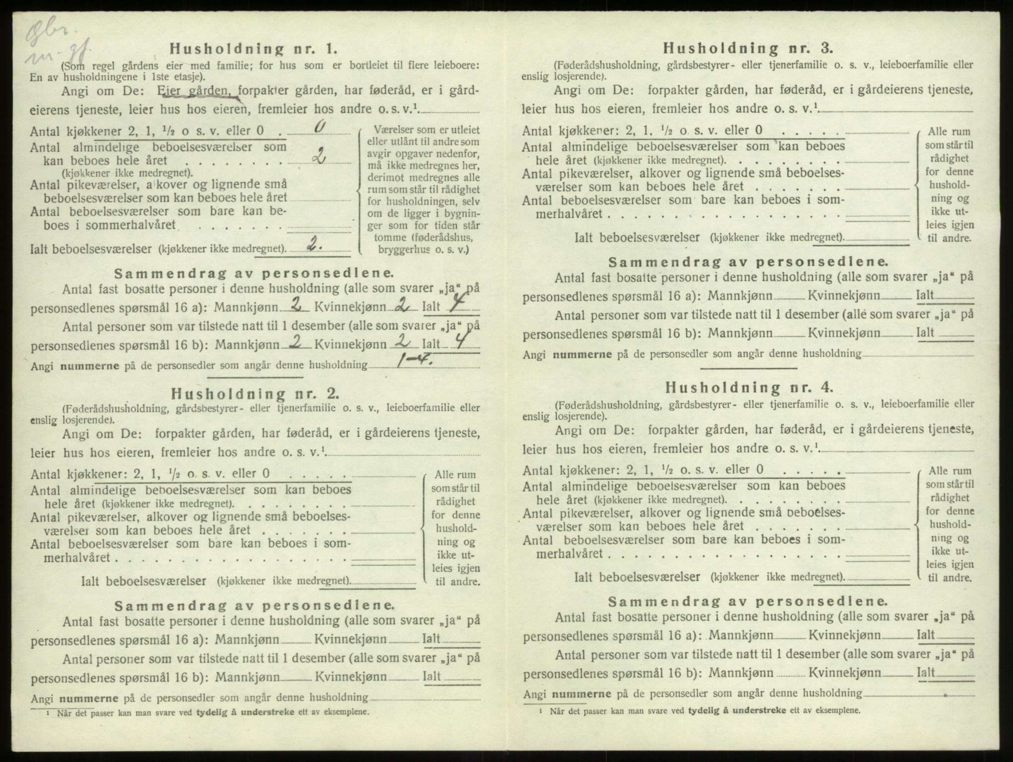 SAB, Folketelling 1920 for 1448 Stryn herred, 1920, s. 716