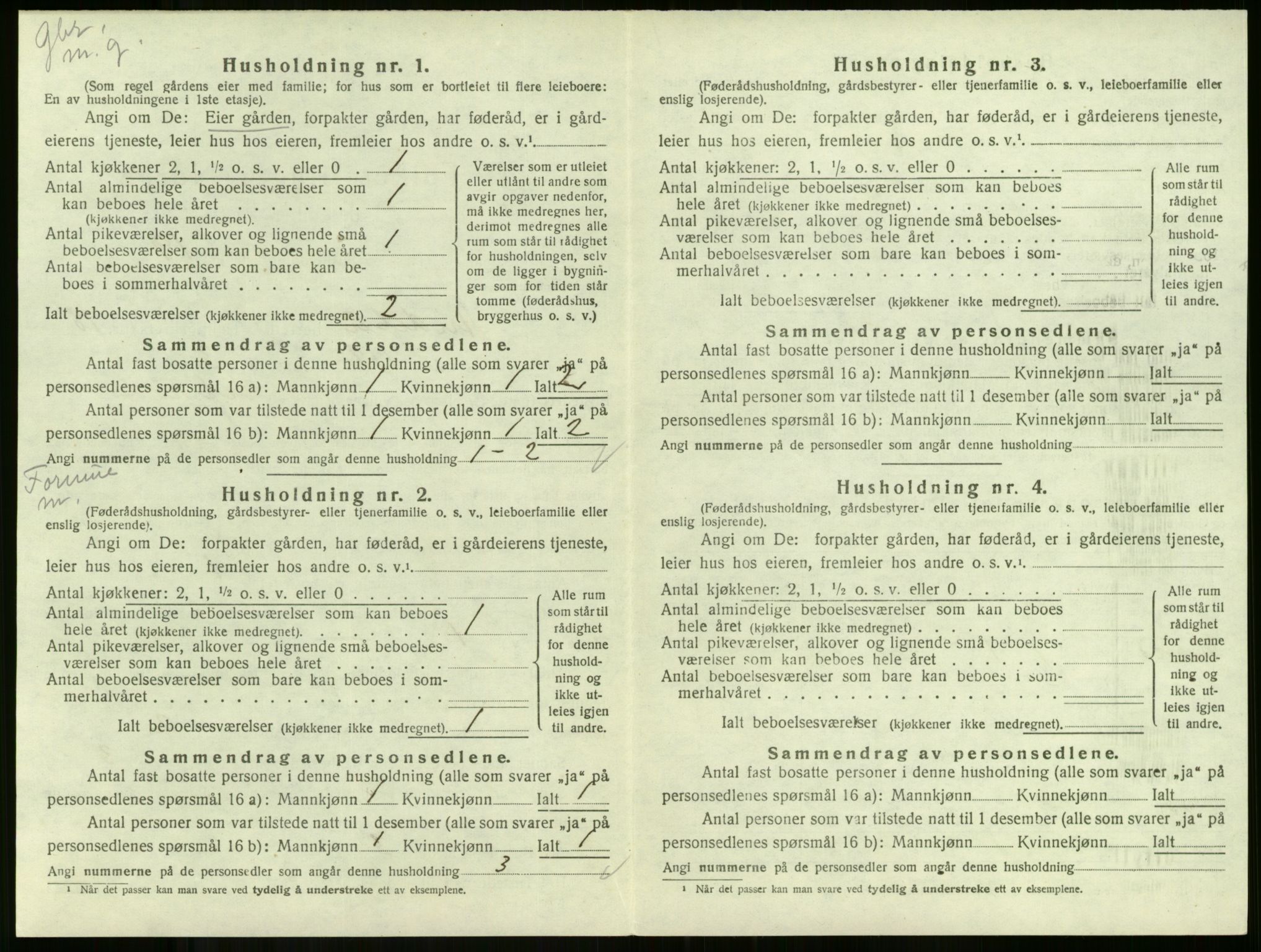 SAKO, Folketelling 1920 for 0719 Andebu herred, 1920, s. 1017