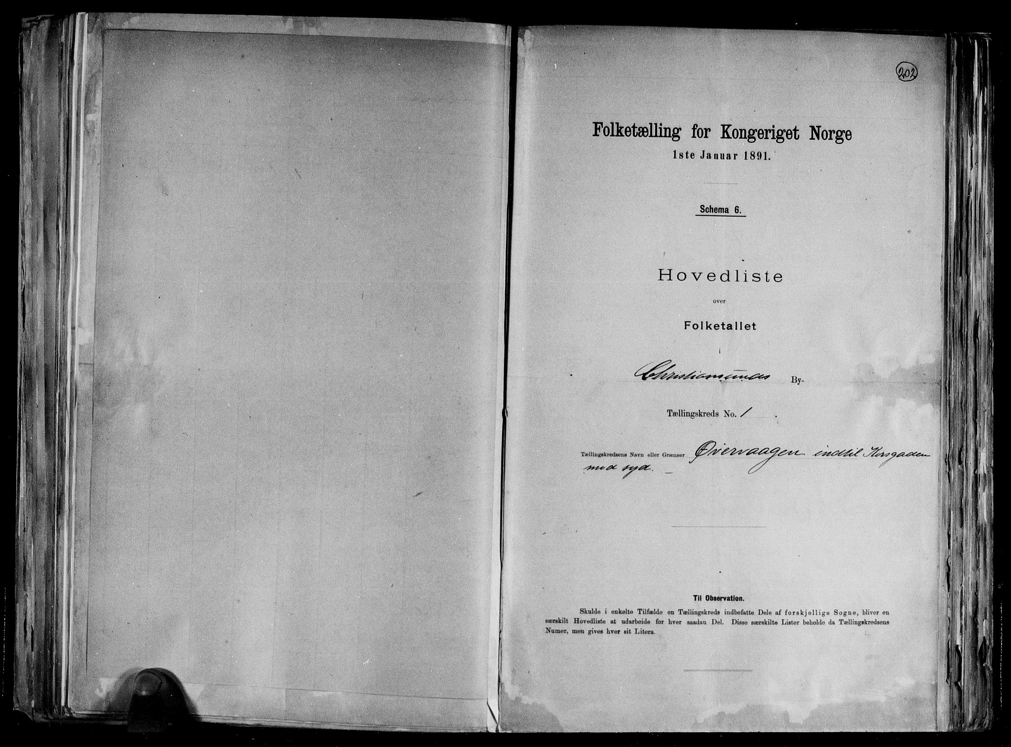 RA, Folketelling 1891 for 1503 Kristiansund kjøpstad, 1891, s. 5