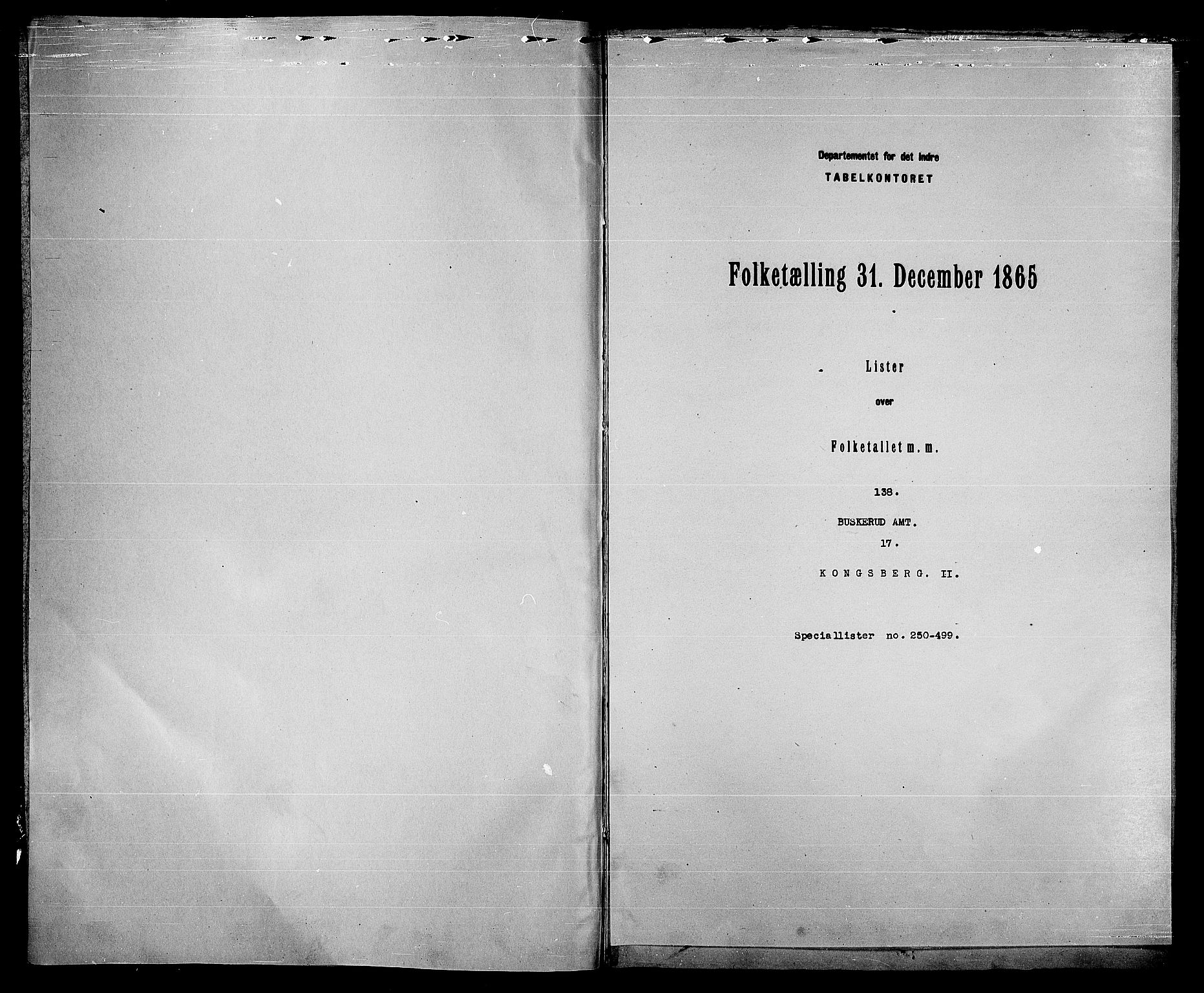 RA, Folketelling 1865 for 0604B Kongsberg prestegjeld, Kongsberg kjøpstad, 1865, s. 515
