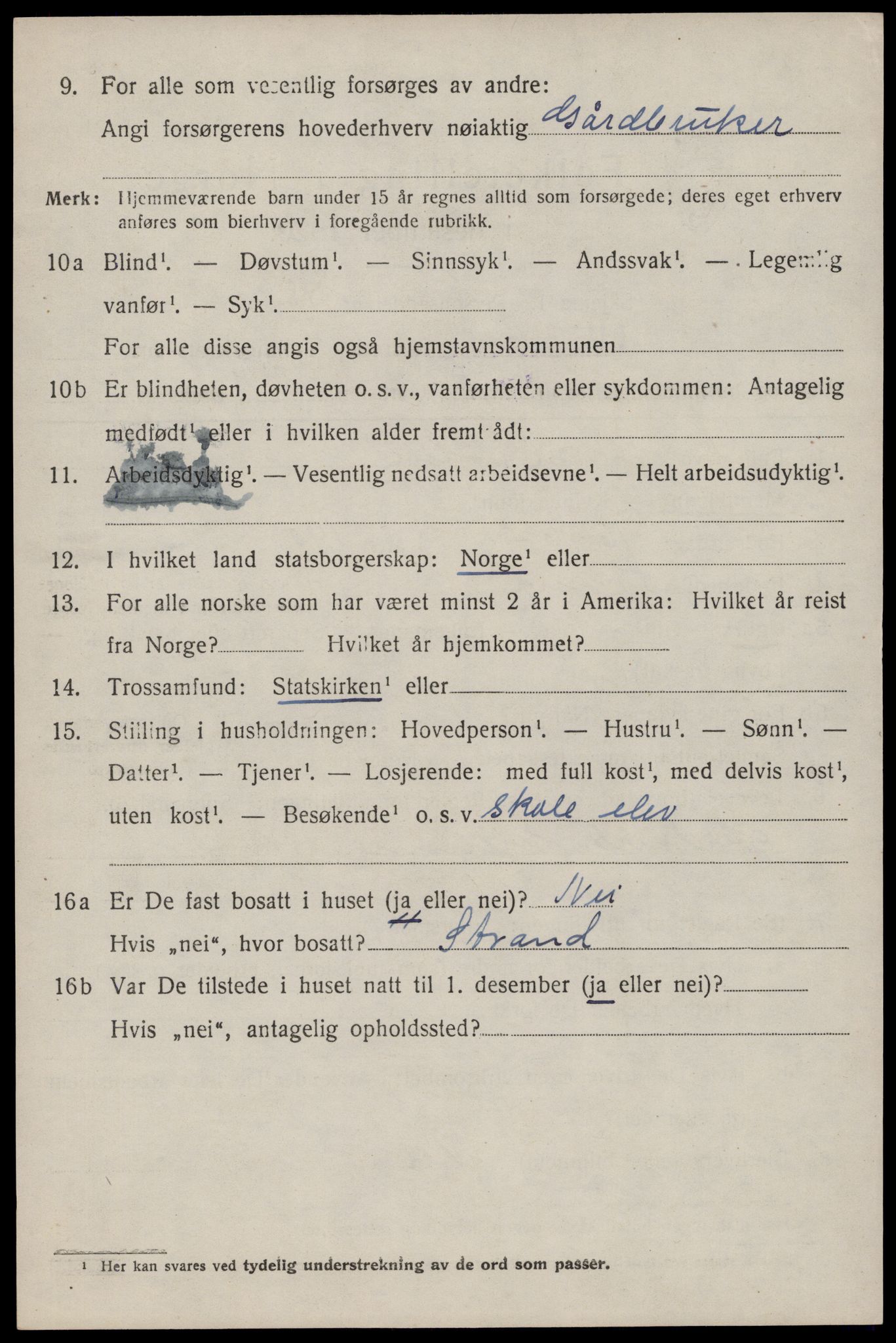 SAST, Folketelling 1920 for 1126 Hetland herred, 1920, s. 8246
