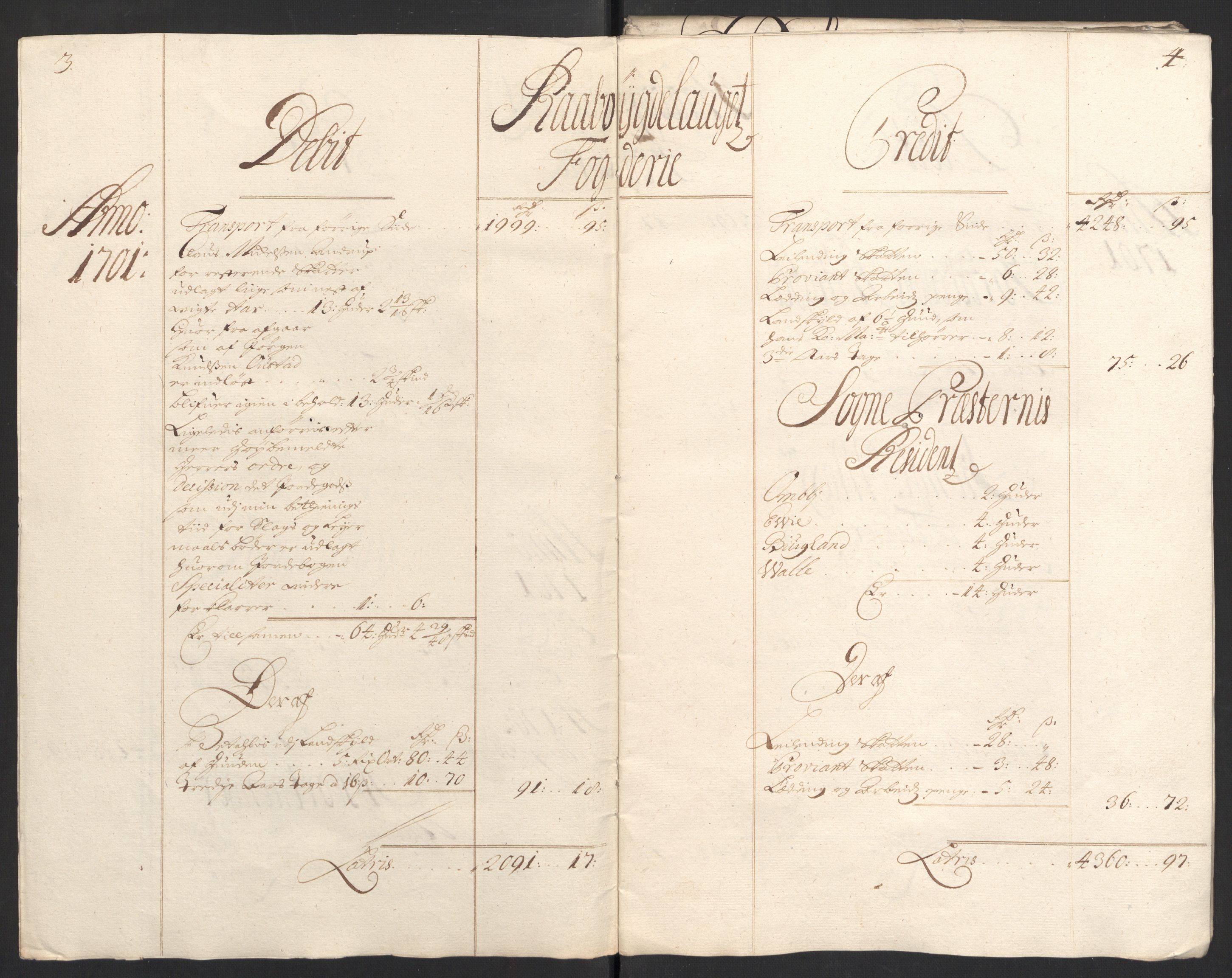 Rentekammeret inntil 1814, Reviderte regnskaper, Fogderegnskap, RA/EA-4092/R40/L2446: Fogderegnskap Råbyggelag, 1700-1702, s. 149