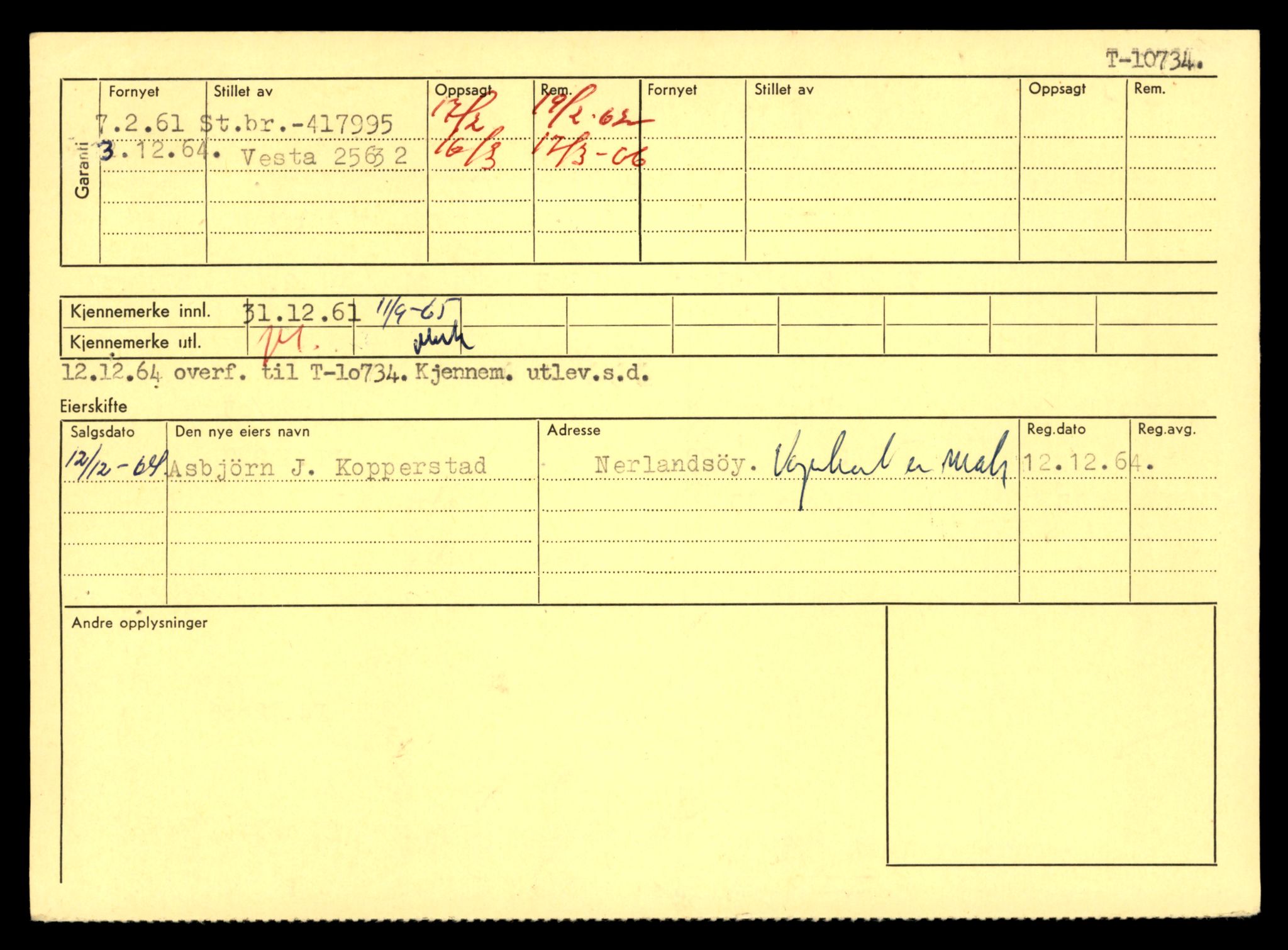 Møre og Romsdal vegkontor - Ålesund trafikkstasjon, AV/SAT-A-4099/F/Fe/L0023: Registreringskort for kjøretøy T 10695 - T 10809, 1927-1998, s. 1185