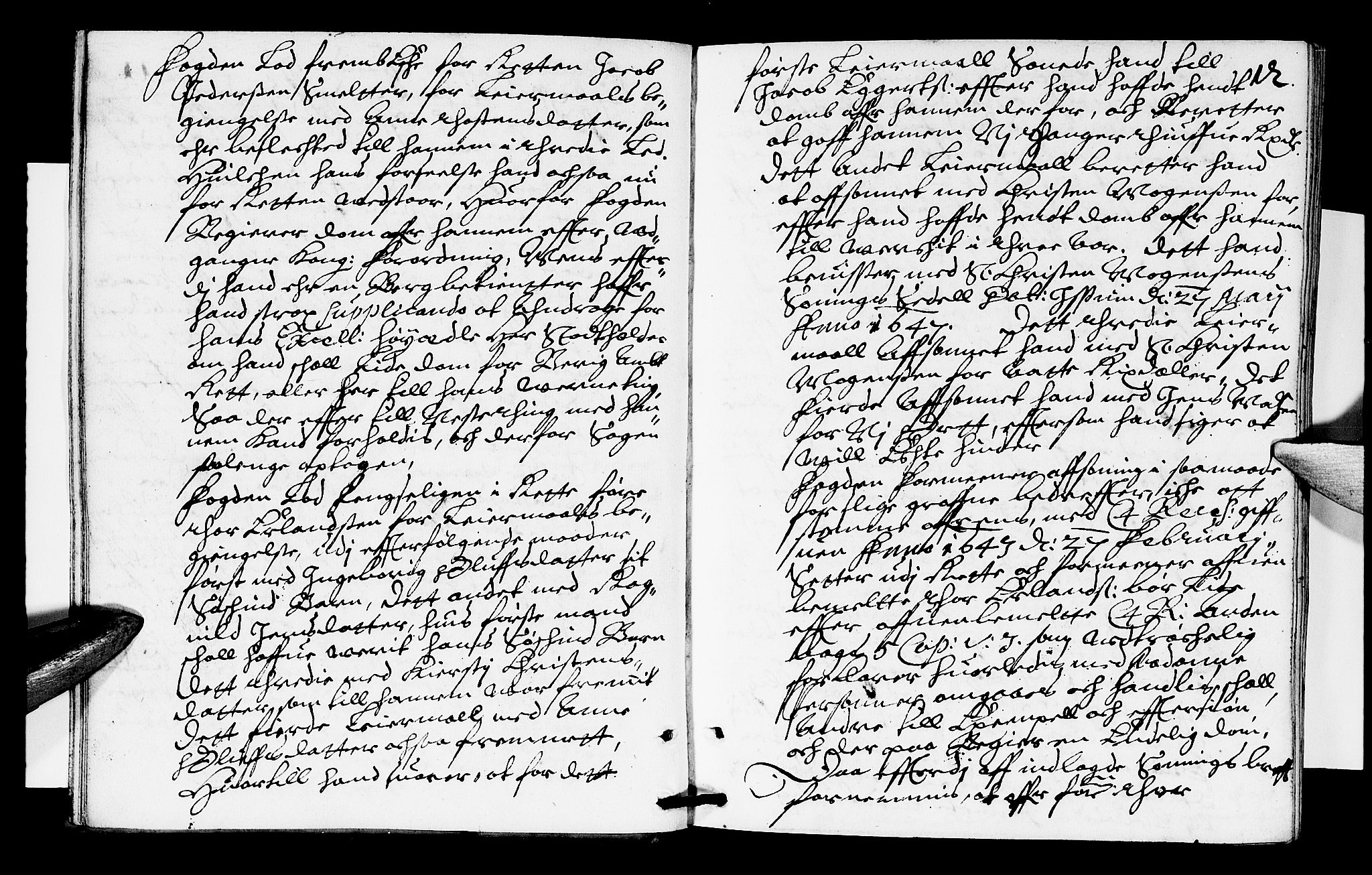 Sorenskriverier i Gudbrandsdalen, AV/SAH-TING-036/G/Gb/Gba/L0004: Tingbok - Nord-Gudbrandsdal, 1665, s. 11b-12a