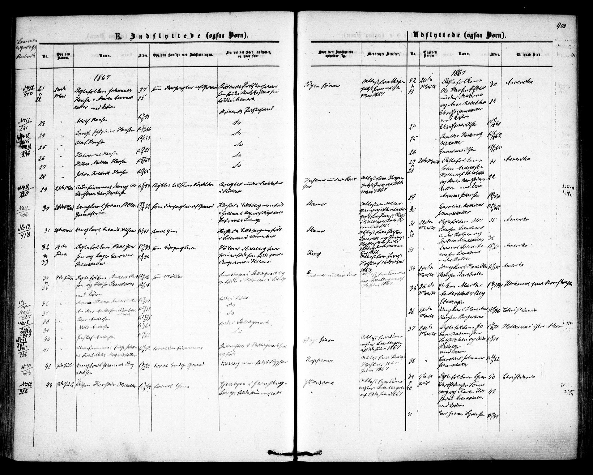 Høland prestekontor Kirkebøker, AV/SAO-A-10346a/F/Fa/L0011: Ministerialbok nr. I 11, 1862-1869, s. 400