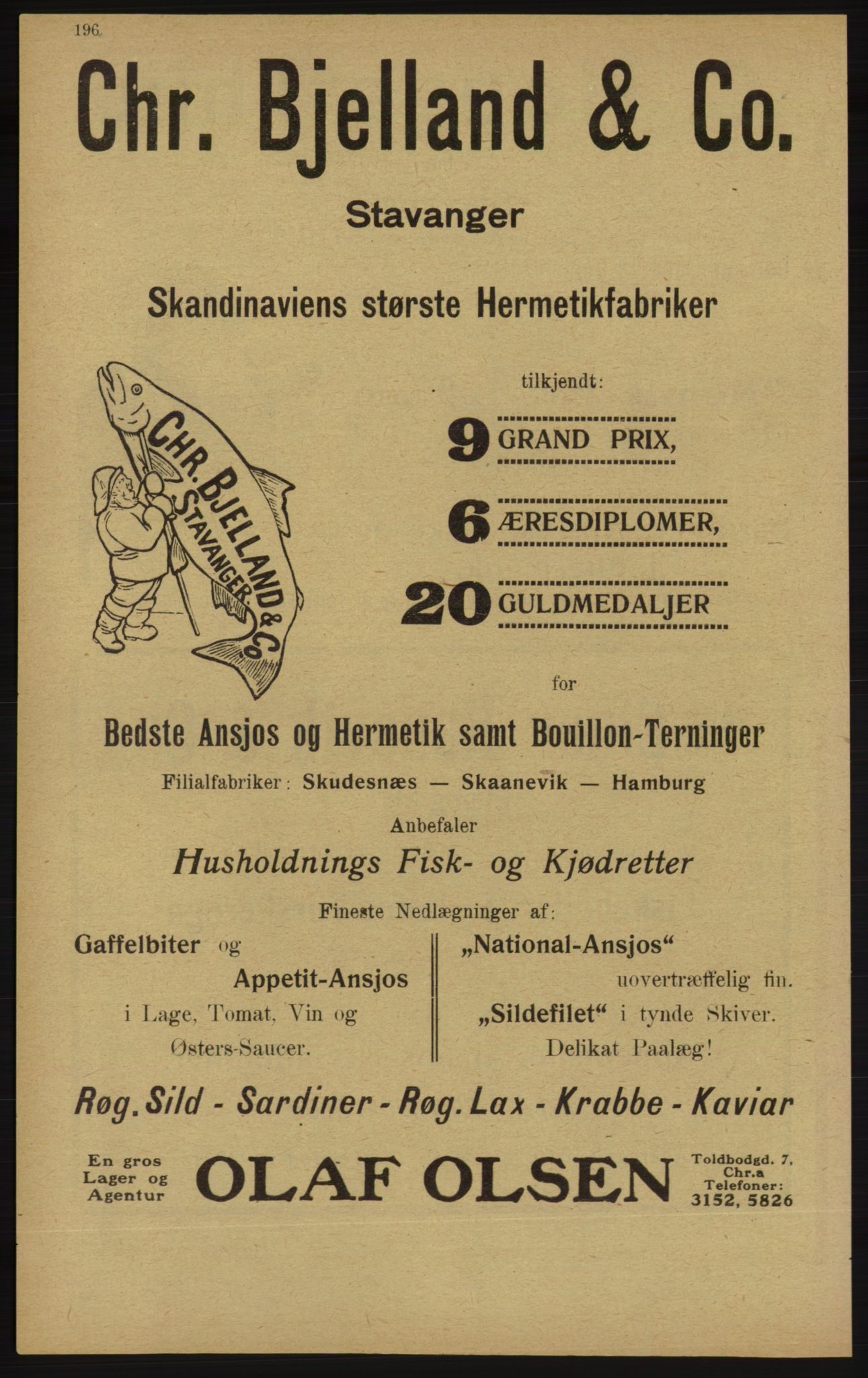 Kristiania/Oslo adressebok, PUBL/-, 1913, s. 206