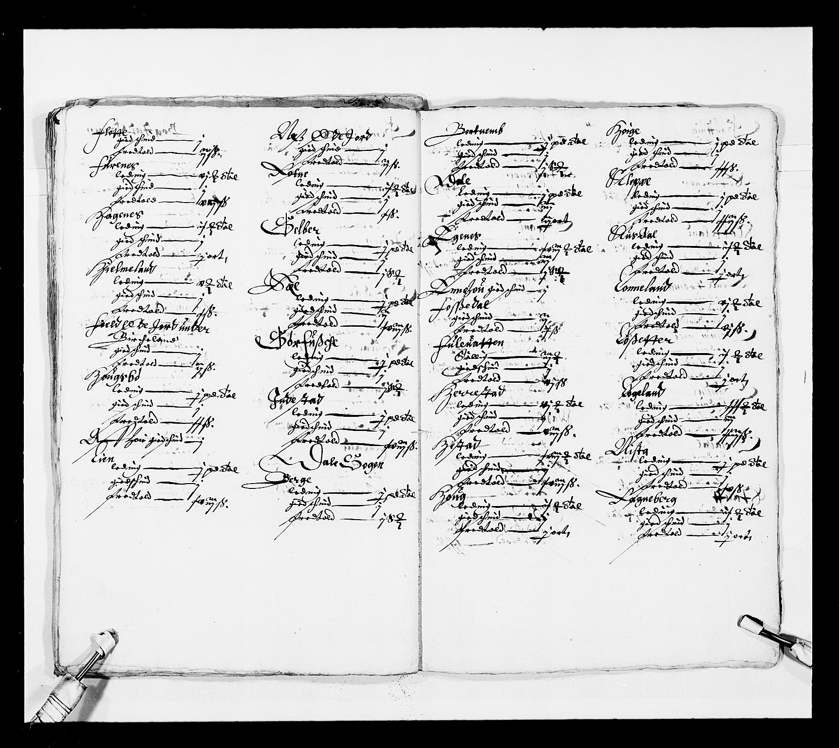 Stattholderembetet 1572-1771, RA/EA-2870/Ek/L0025/0001: Jordebøker 1633-1658: / Jordebøker for Bergenhus len, 1645-1646, s. 175
