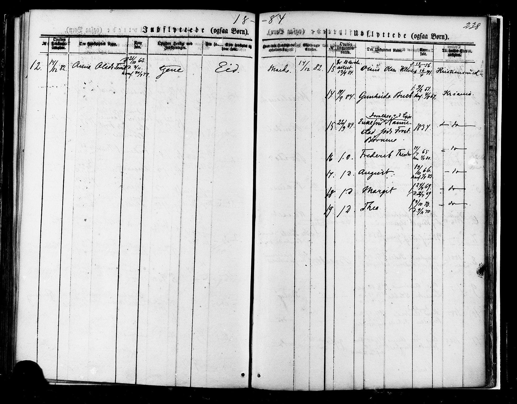 Ministerialprotokoller, klokkerbøker og fødselsregistre - Møre og Romsdal, AV/SAT-A-1454/558/L0691: Ministerialbok nr. 558A05, 1873-1886, s. 238