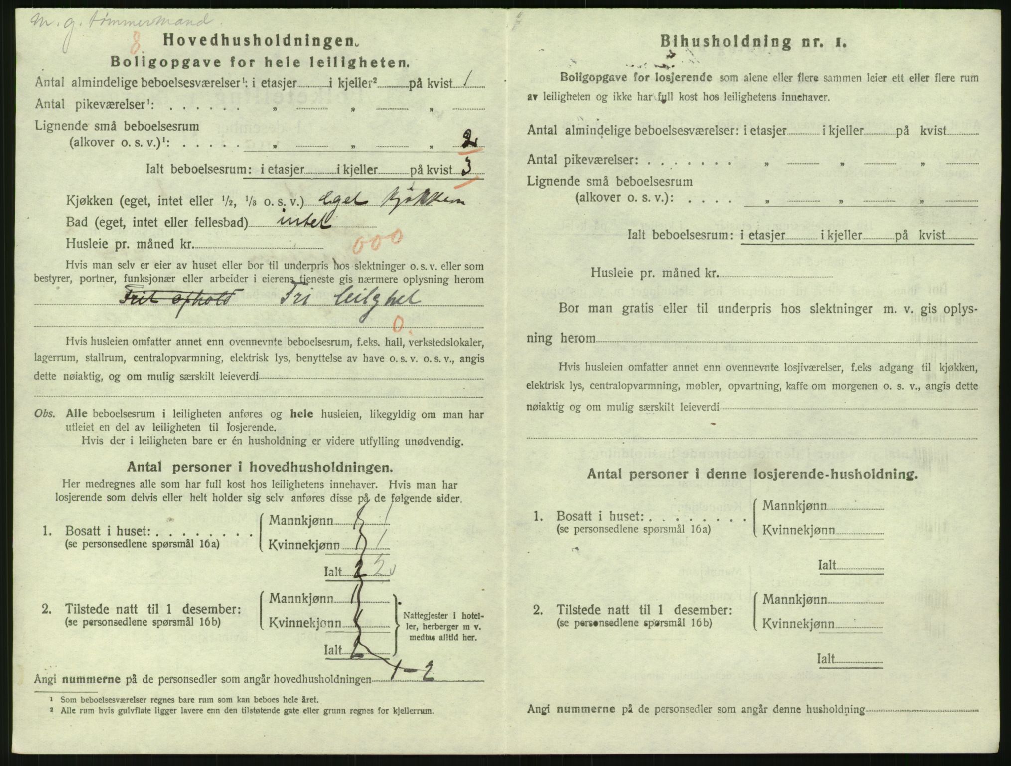 SAK, Folketelling 1920 for 0901 Risør kjøpstad, 1920, s. 2026
