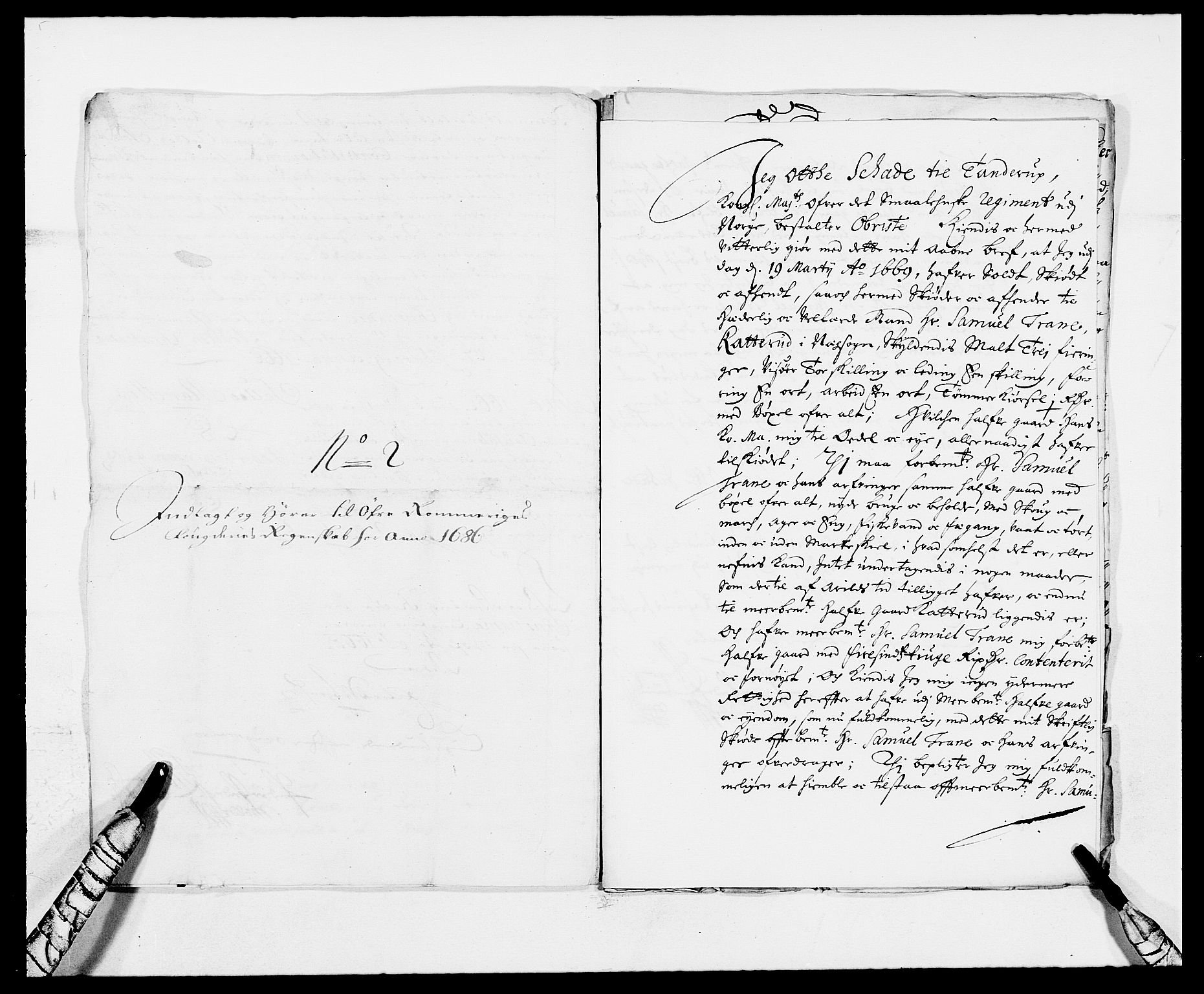 Rentekammeret inntil 1814, Reviderte regnskaper, Fogderegnskap, AV/RA-EA-4092/R12/L0699: Fogderegnskap Øvre Romerike, 1685-1686, s. 329