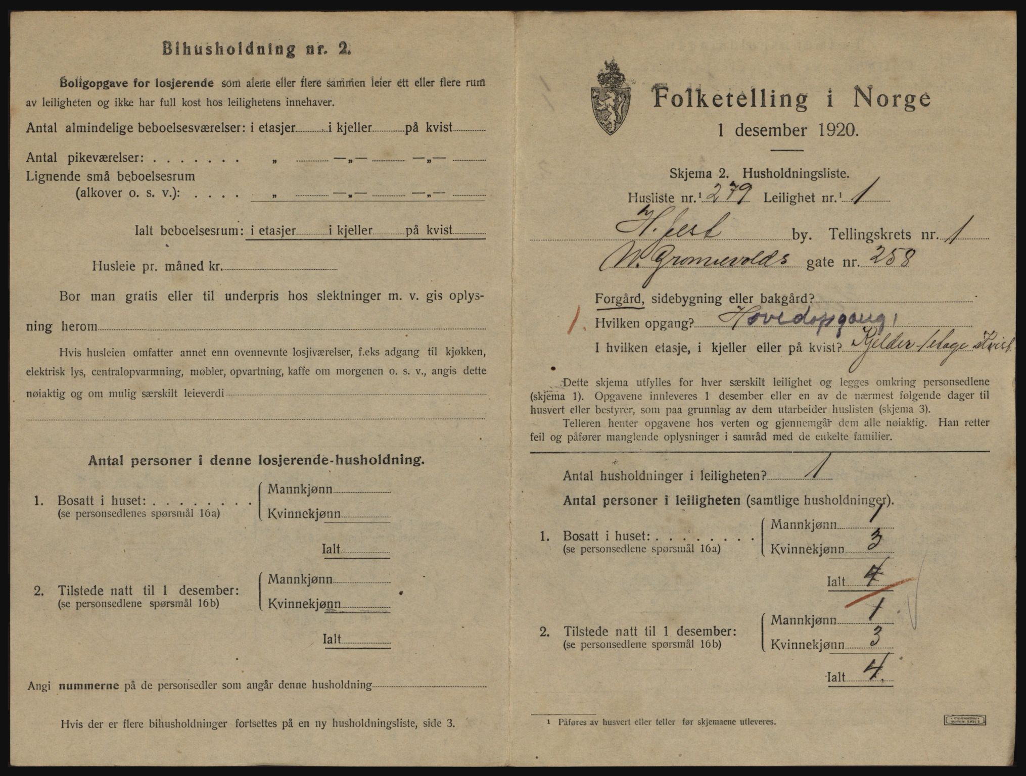 SATØ, Folketelling 1920 for 2001 Hammerfest kjøpstad, 1920, s. 1862