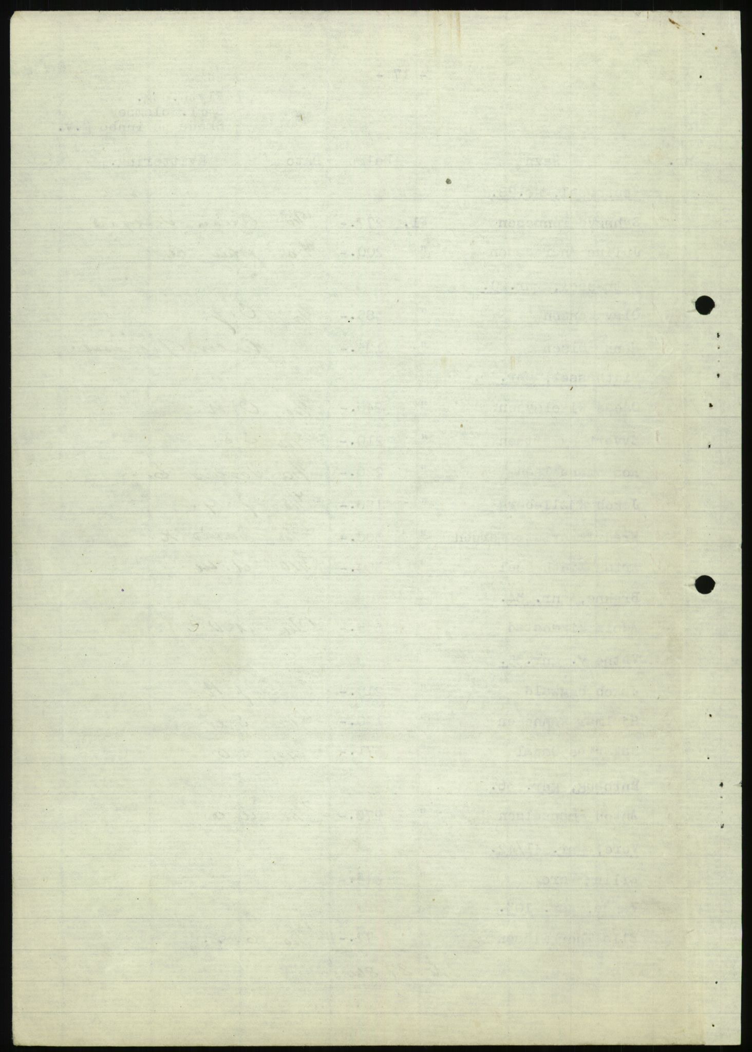 Forsvarsdepartementet, 10. kontor / Oppgjørskontoret, AV/RA-RAFA-1225/D/Db/L0180: Lista oppgjørskontor, 1942-1952, s. 1117