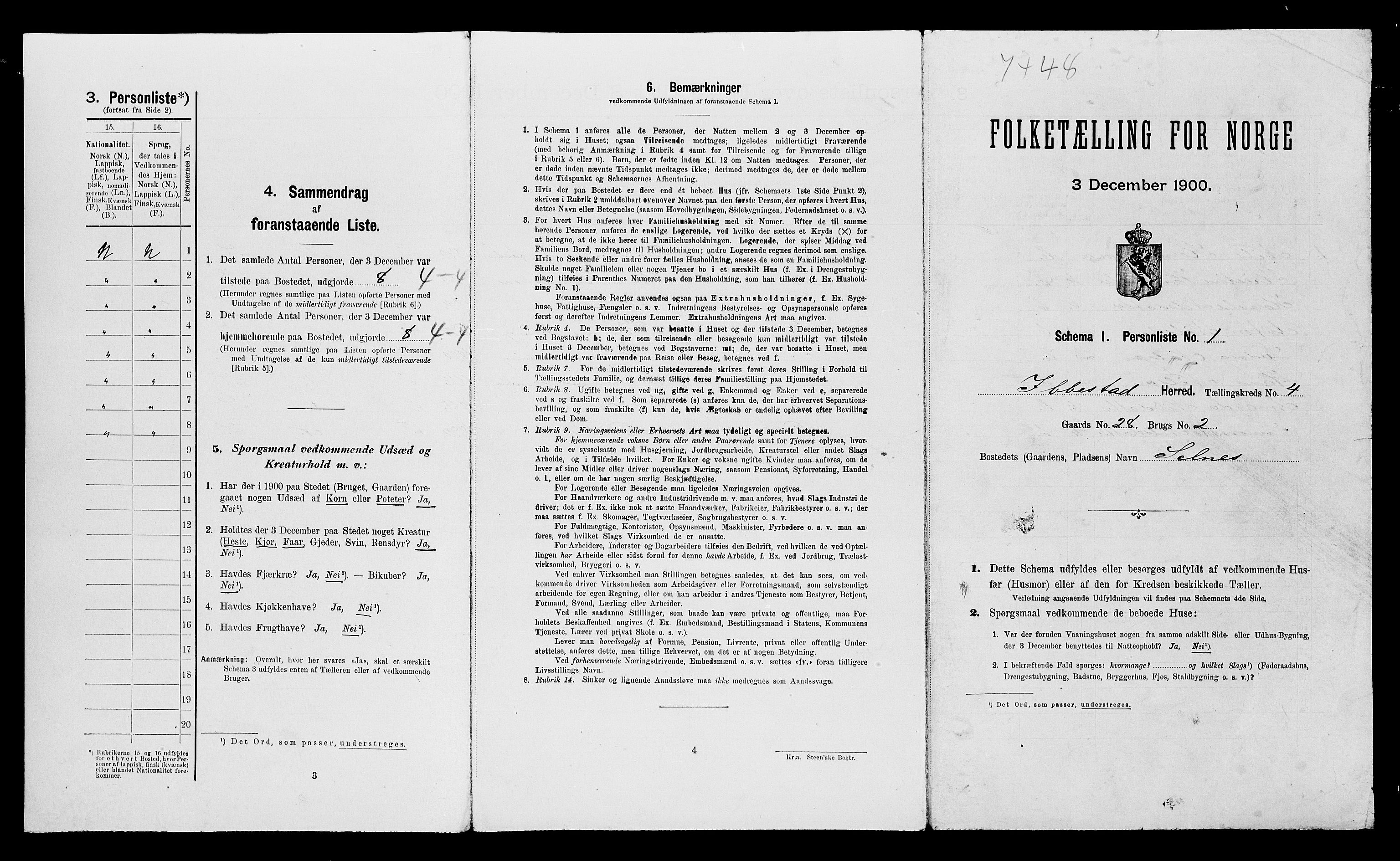 SATØ, Folketelling 1900 for 1917 Ibestad herred, 1900, s. 602