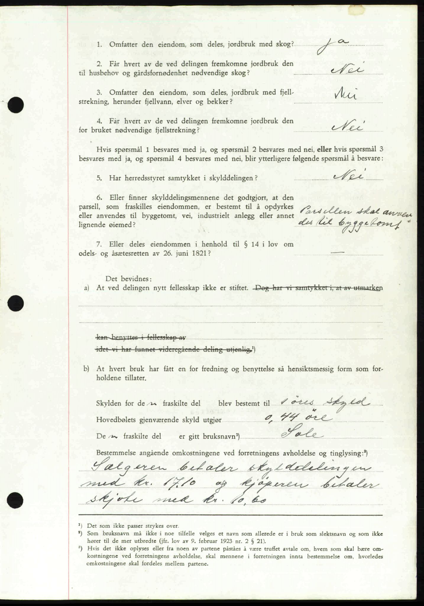 Toten tingrett, AV/SAH-TING-006/H/Hb/Hbc/L0003: Pantebok nr. Hbc-03, 1937-1938, Dagboknr: 2020/1937