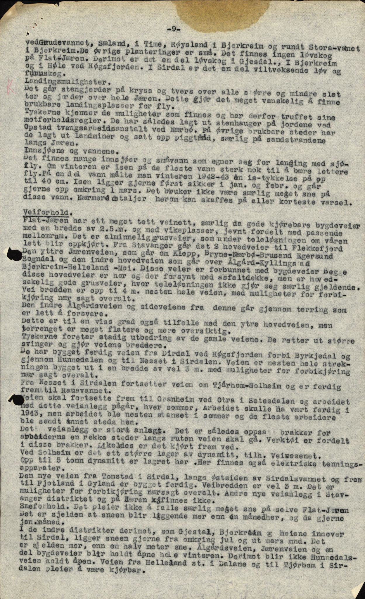 Forsvaret, Forsvarets overkommando II, RA/RAFA-3915/D/Dd/L0008: Minefields. Prohibited Areas. Airfields, 1944, s. 70