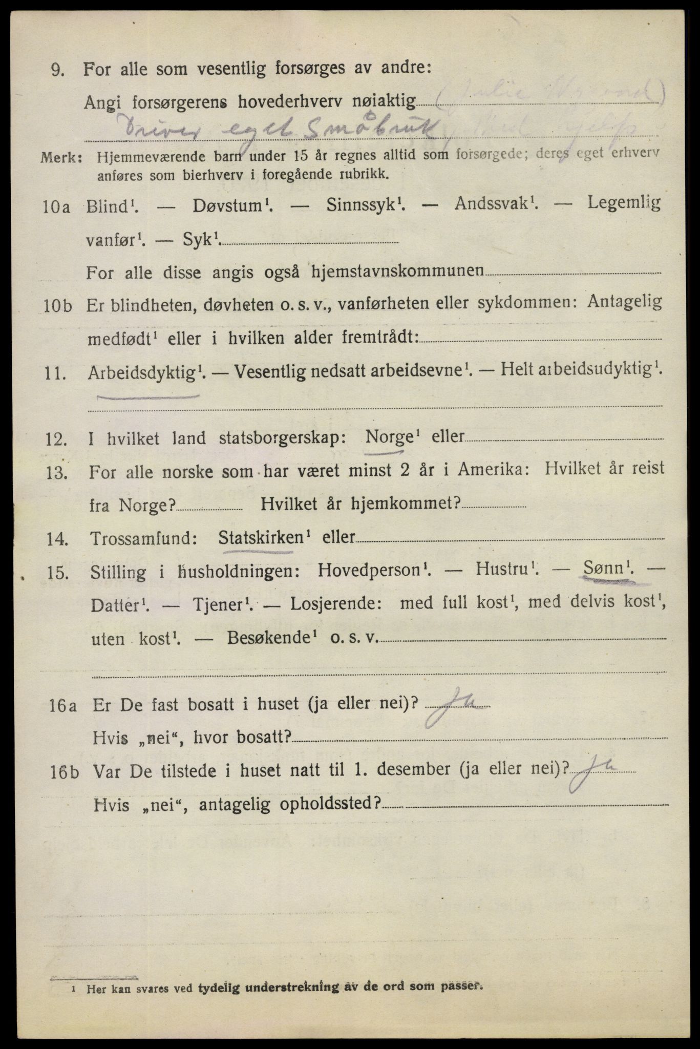 SAO, Folketelling 1920 for 0122 Trøgstad herred, 1920, s. 5253
