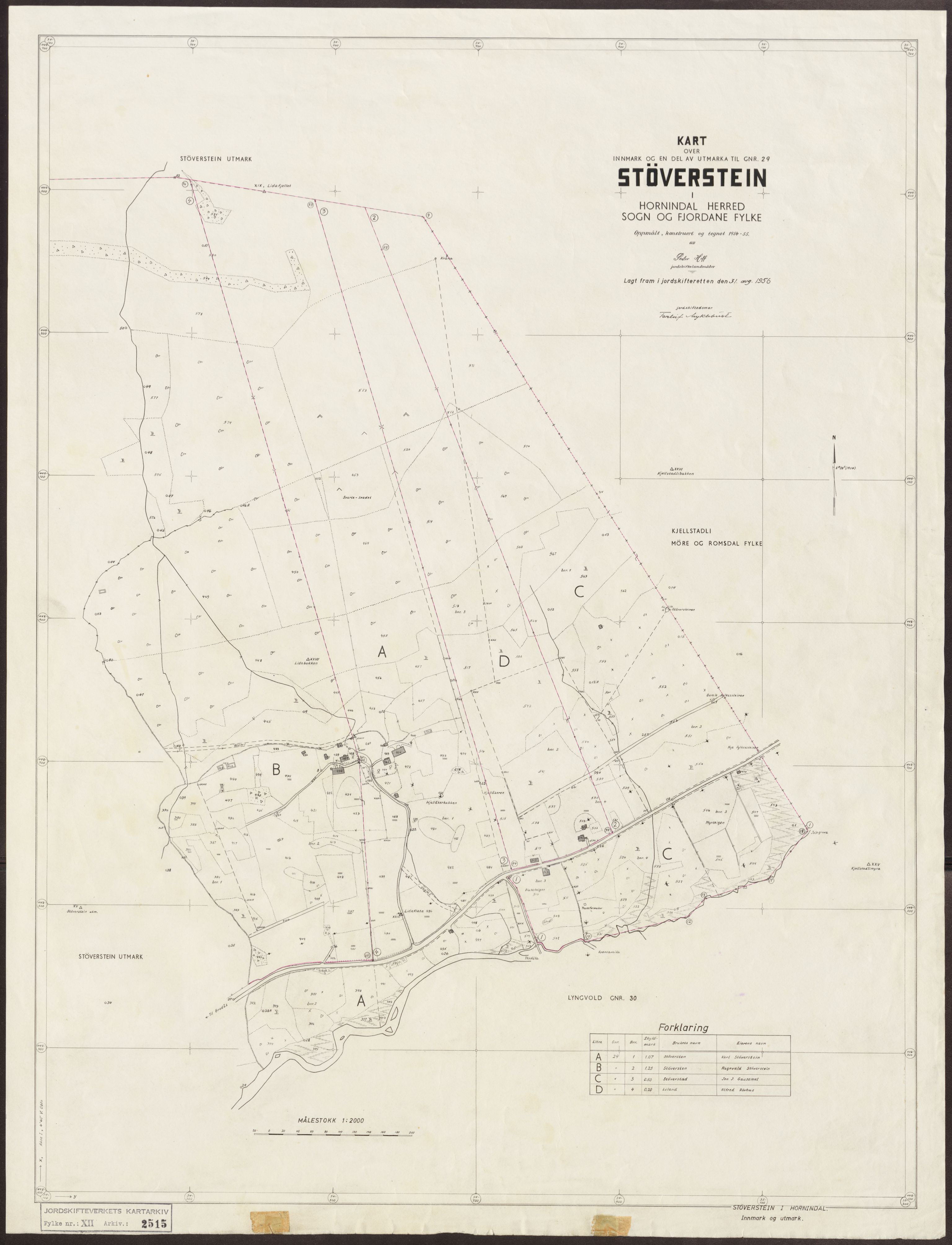 Jordskifteverkets kartarkiv, AV/RA-S-3929/T, 1859-1988, s. 3091